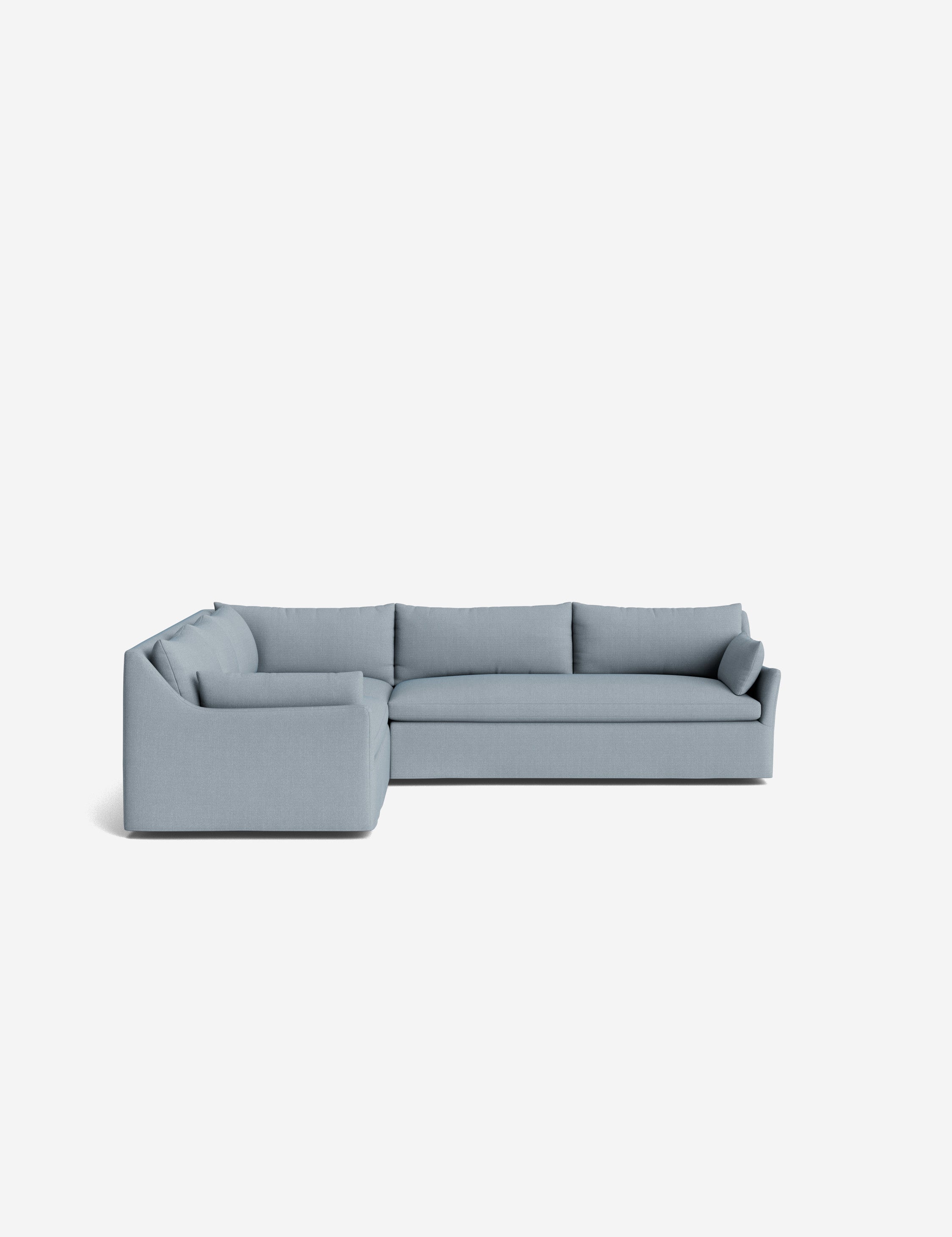 Lulu and Georgia Portola Luxe Depth Slipcover Corner Sectional Sofa - view 134