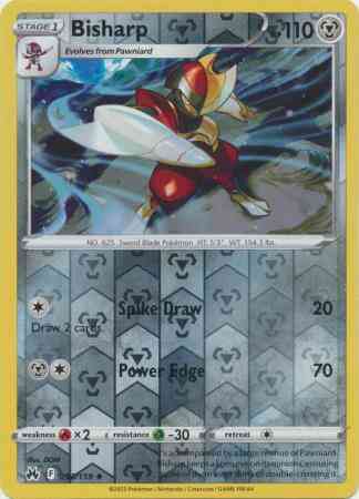 Uncommon swsh125-093 reverse – Pokémon Bisharp - 093/159 - Uncommon [swsh125-093] [Reverse Holo]