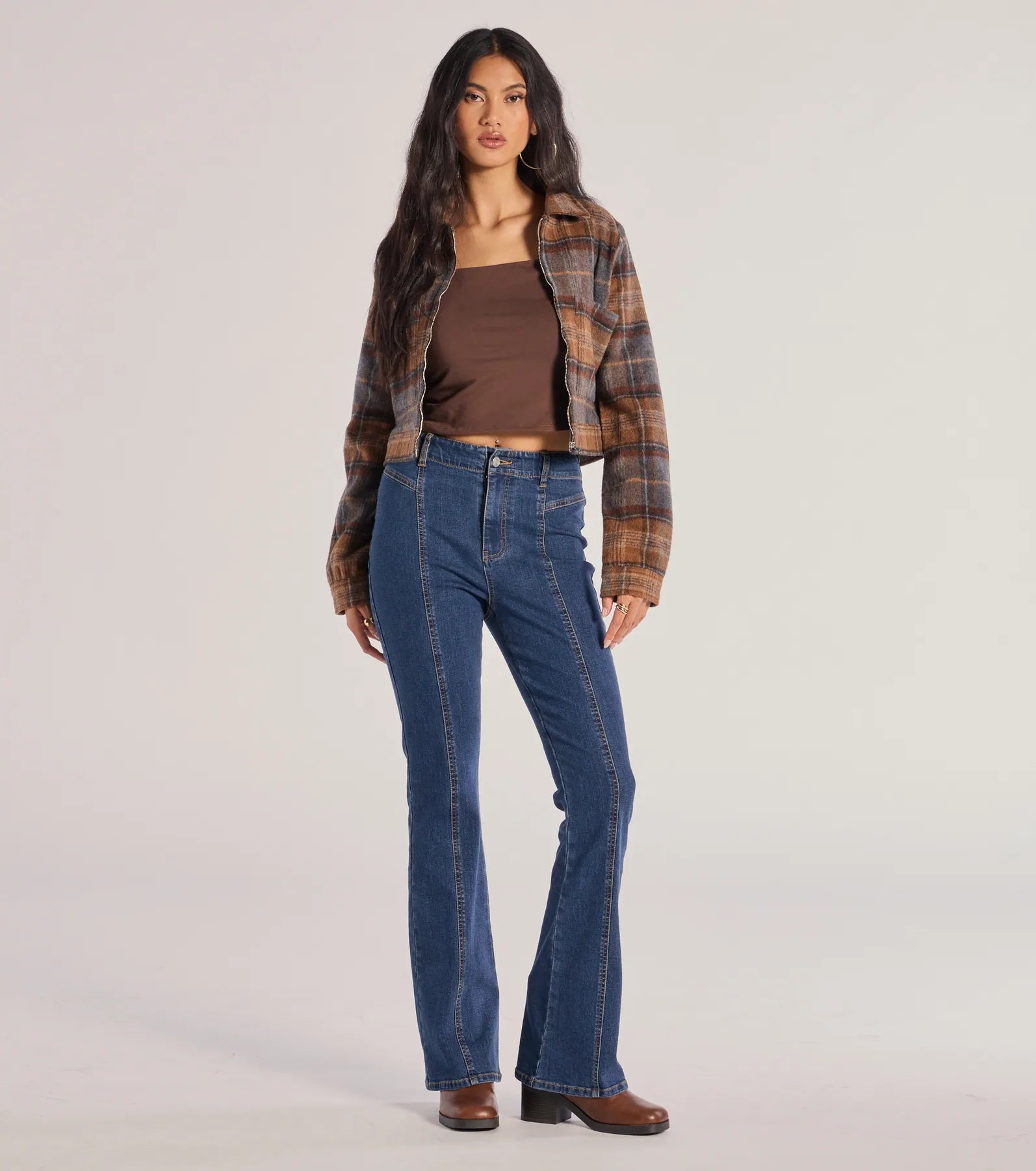 Windsor Seamlessly Chic High-Rise Bootcut Denim Jeans