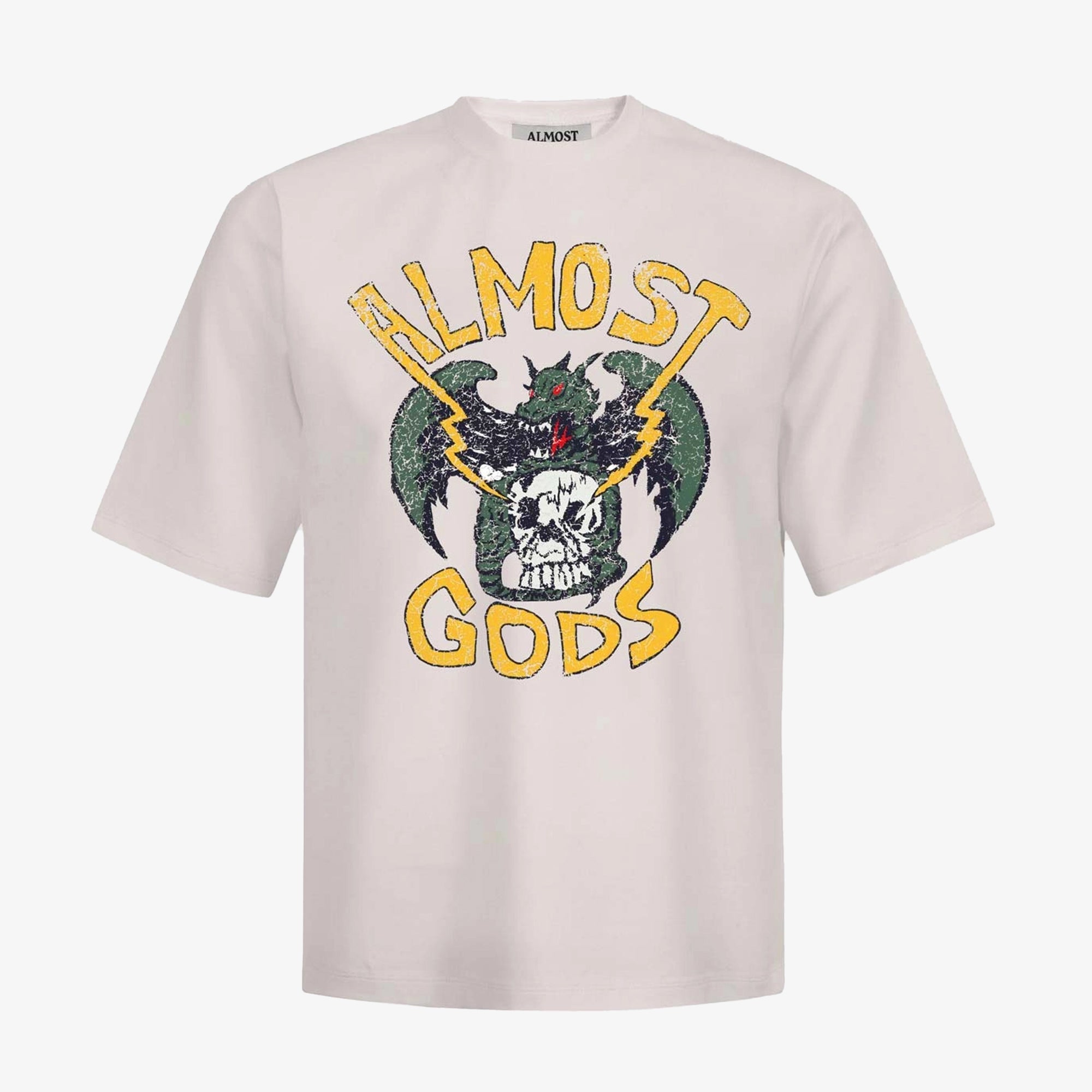 Almost Gods | Almost Gods Recon Tee { Off White - view 2
