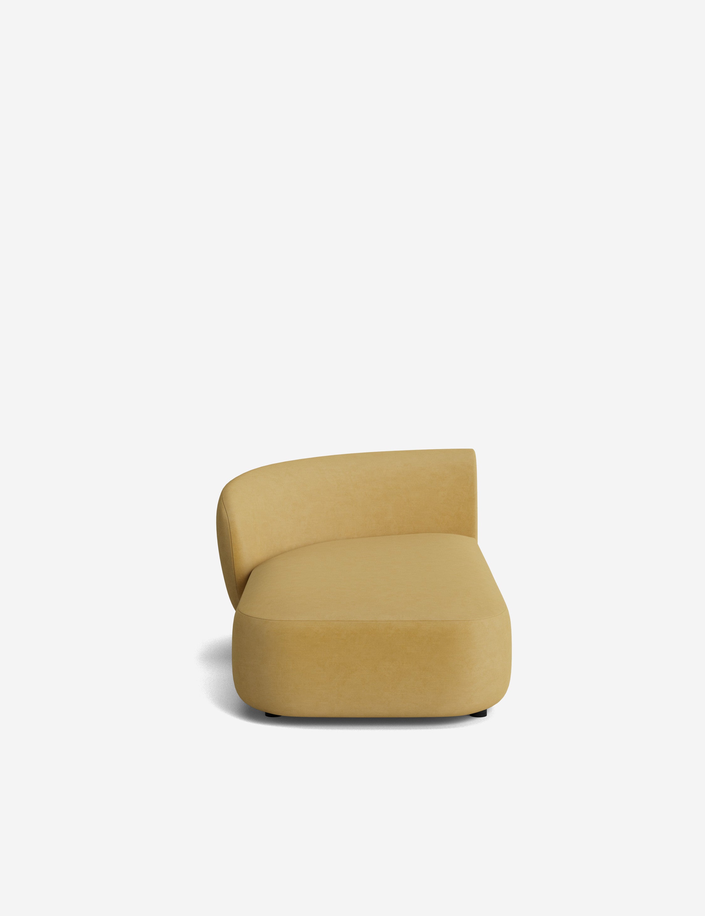 Lulu and Georgia Claret Modular Left Chaise - view 129