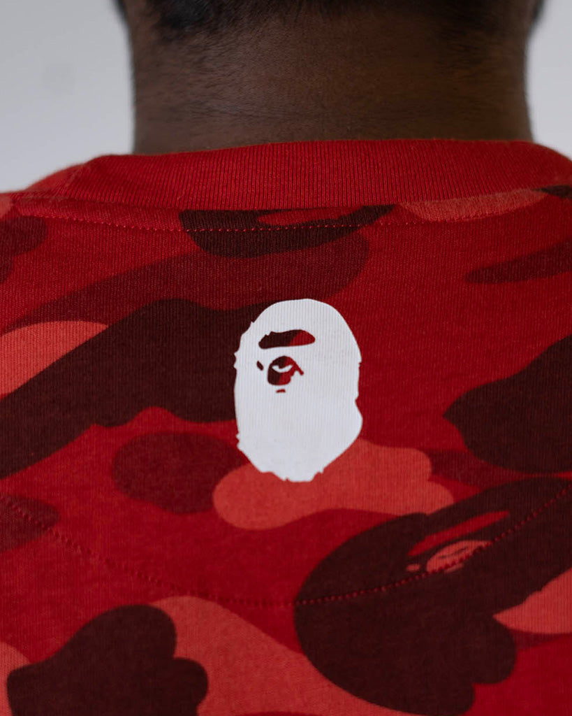 AAPE BY BATHING APE Bape X Adidas Adicolor T-Shirt 'Raw Red" - view 2