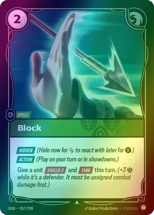 298 origins foil – Riftbound Block - 057/298 [Origins] [Foil]