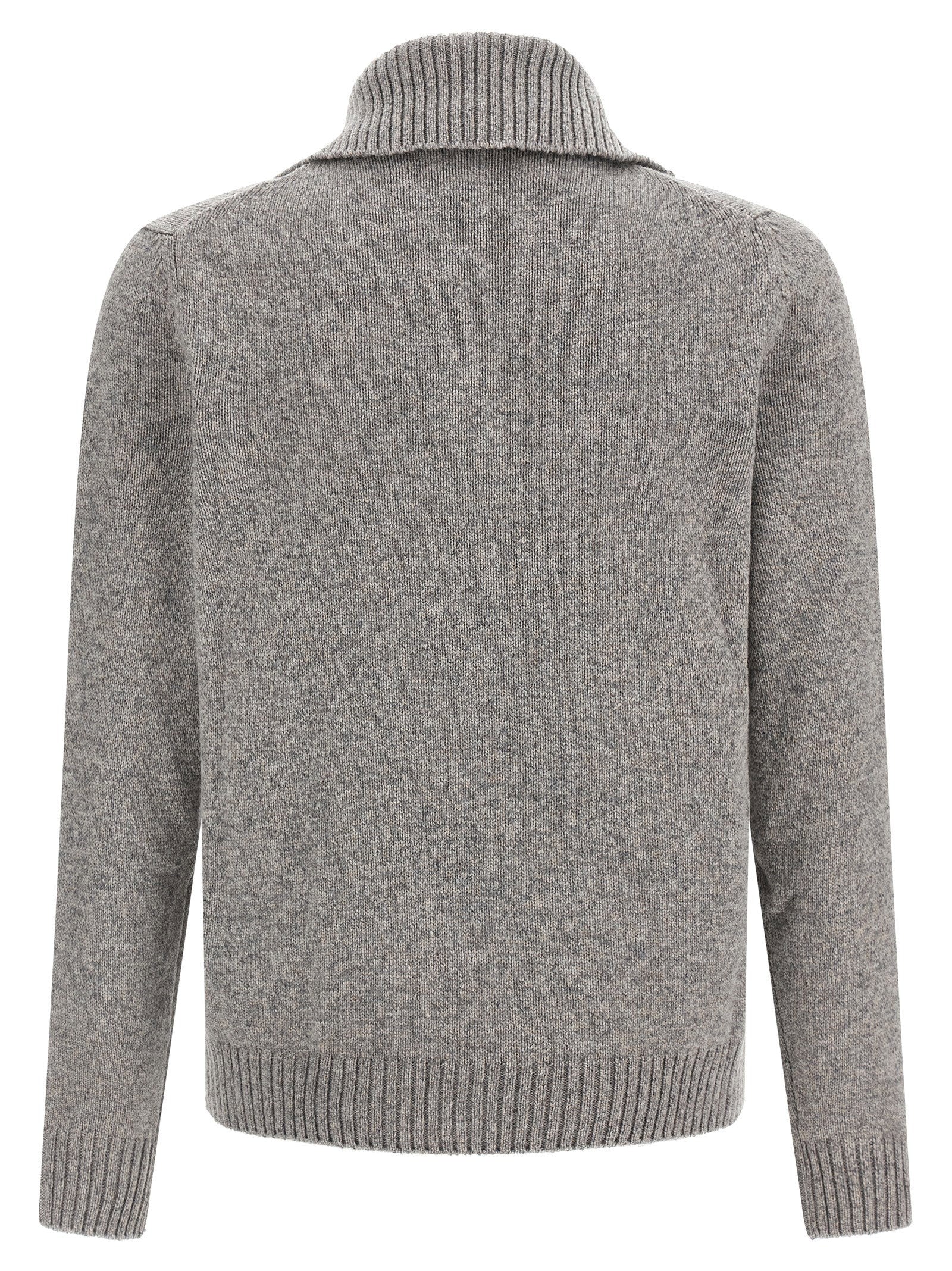 Zanone Virgin Wool Cardigan – 100% virgin wool - view 2