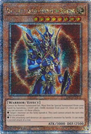 Yu-Gi-Oh! Black Luster Soldier - Envoy of the Beginning - RA03-EN132 - Quarter Century Secret Rare - 1st Edition