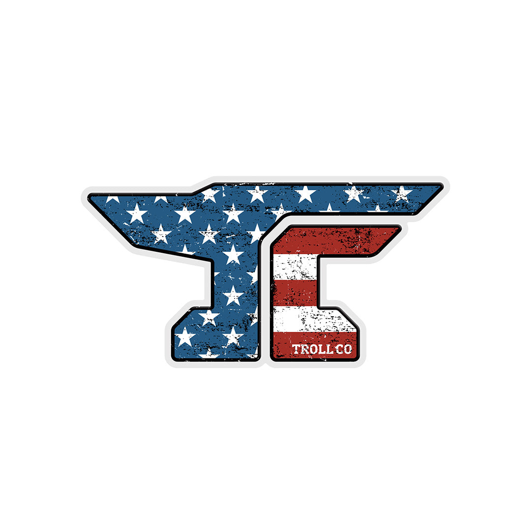 Radial Anvil USA Sticker