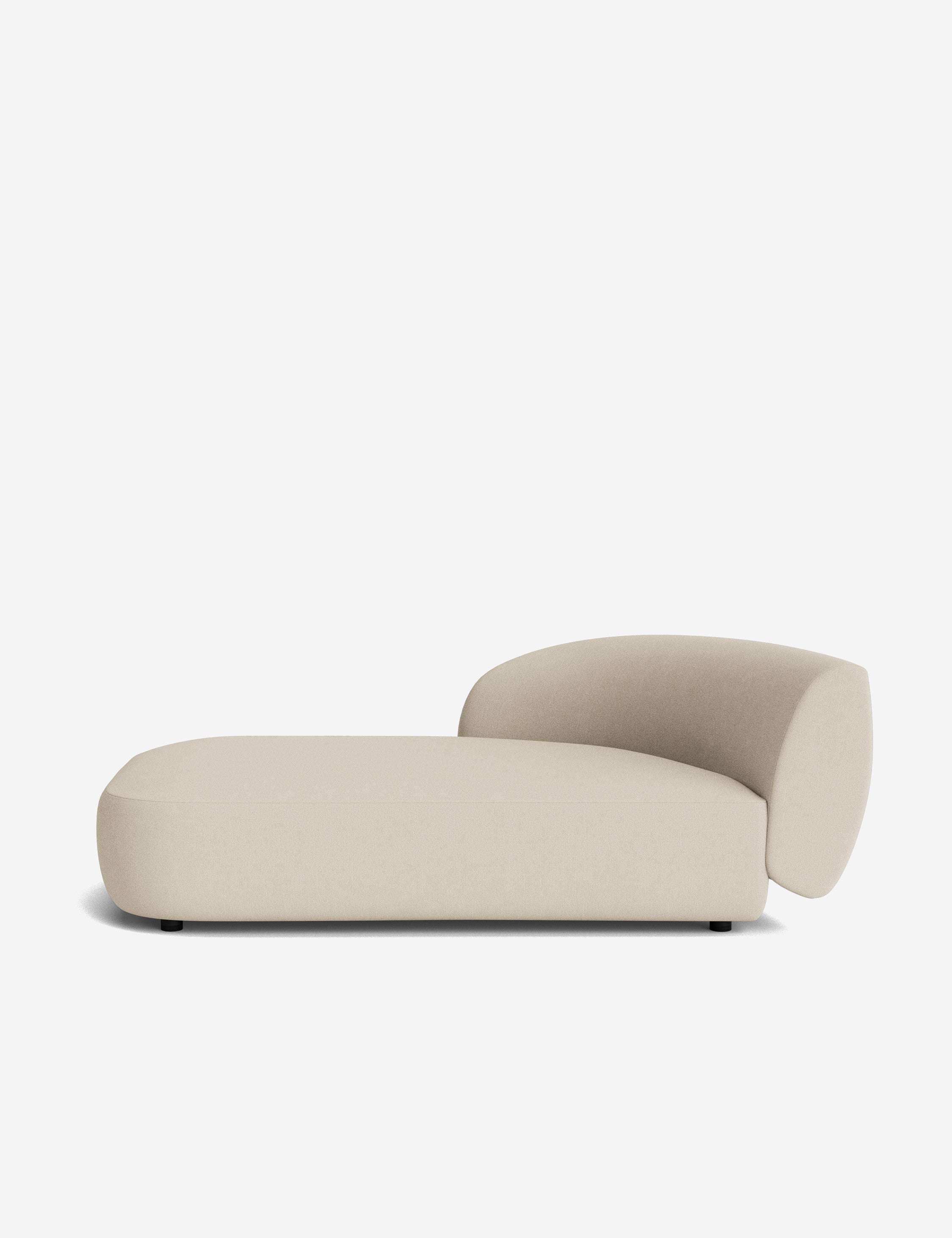 Lulu and Georgia Claret Modular Left Chaise - view 45