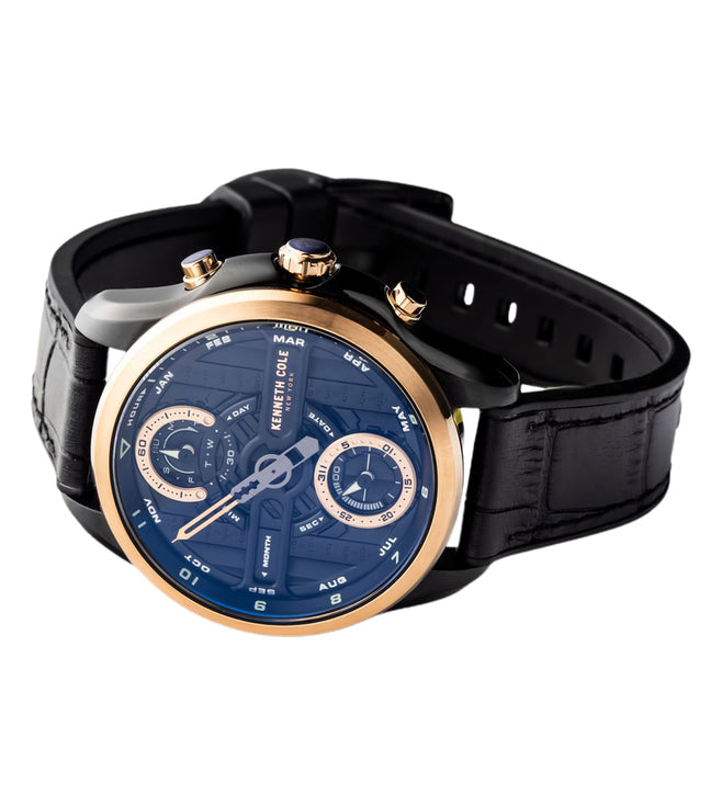 Kenneth Cole Analog Black Dial Men 44mm - view 3