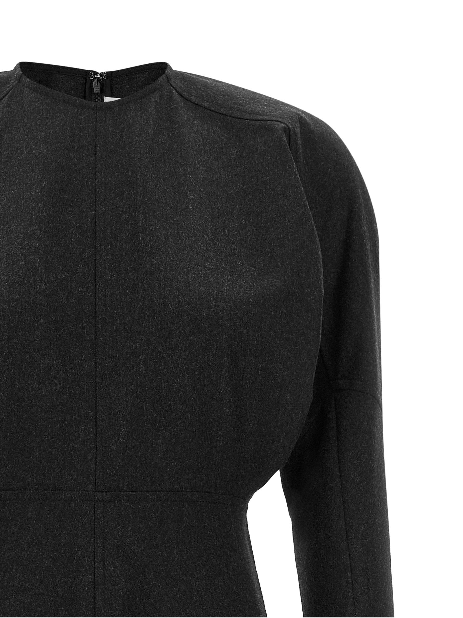Victoria Beckham Dolman Dress – 100% virgin wool - view 3