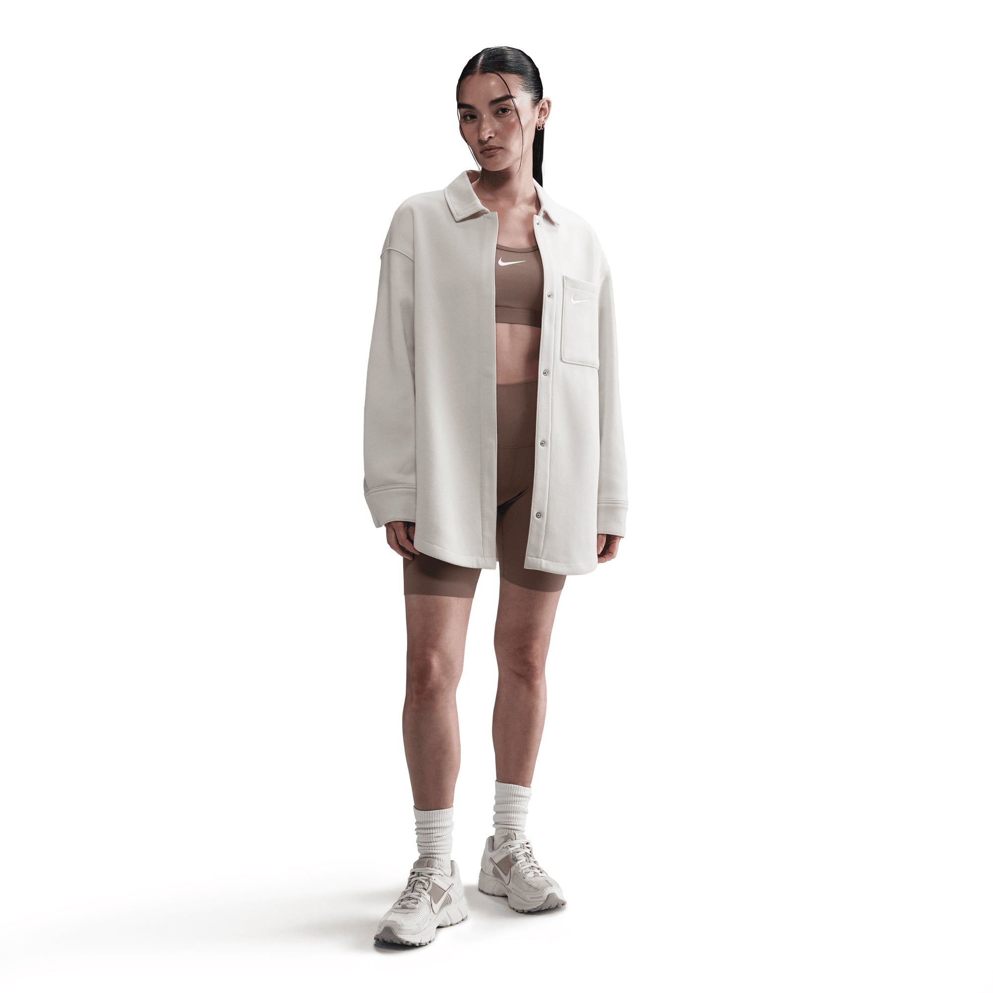 Phoenix fleece lt – Nike | Phoenix Fleece { Lt Orewood Brn/sail