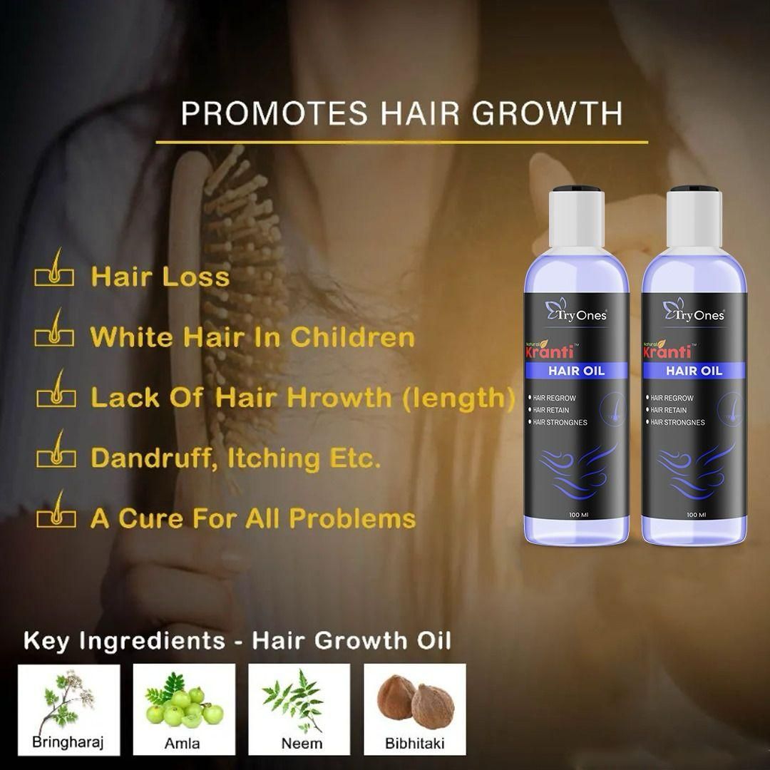 Roposo Clout Natural & Strong Hair Growth Oil 100ml - view 5