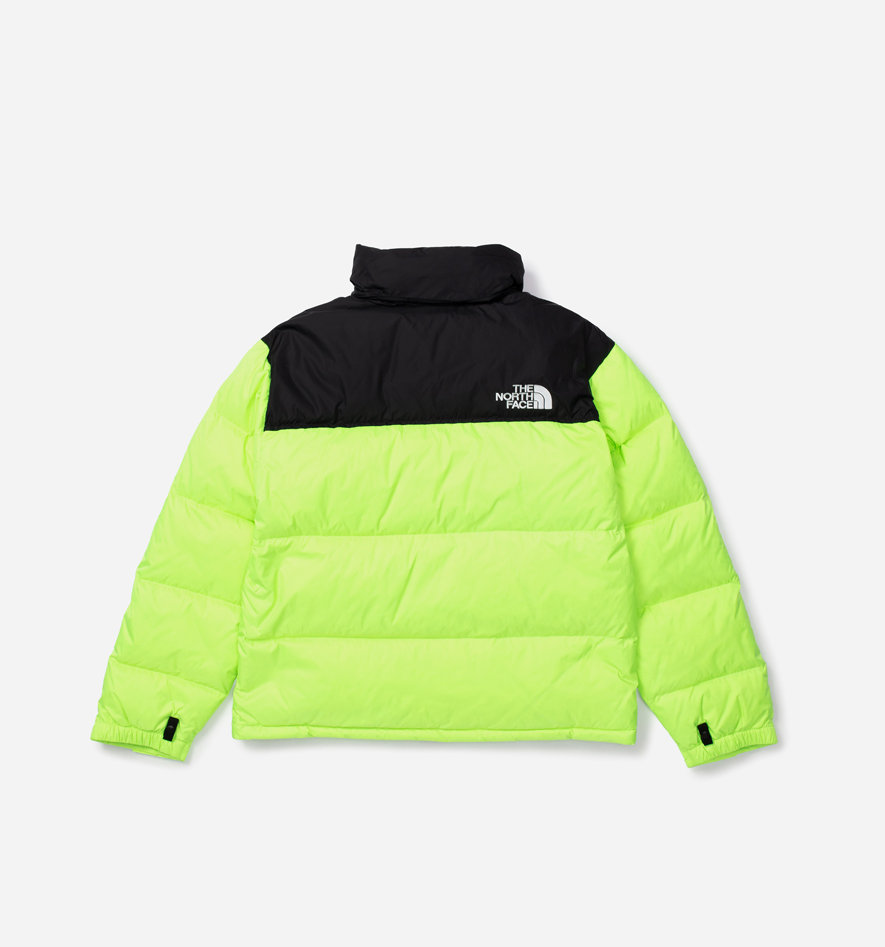 The North Face 1996 Retro Nuptse Jacket 'Safety Green/Black' - view 2
