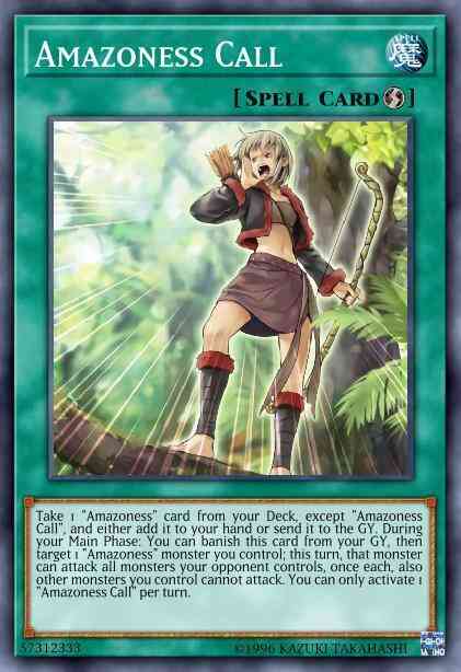 Yu-Gi-Oh! Amazoness Call - LEDU-EN010 - Rare - 1st Edition