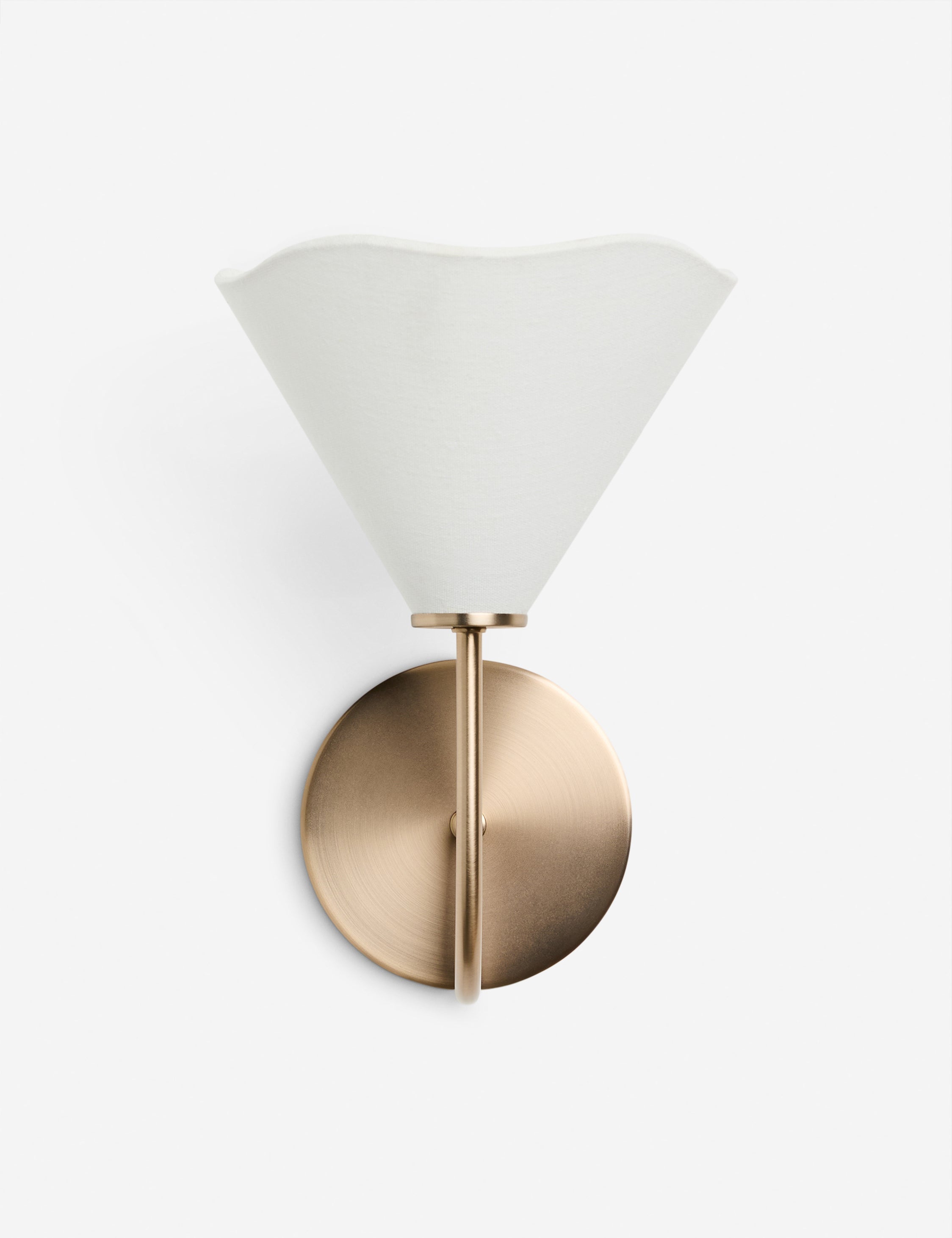 Lulu and Georgia Loana Sconce – Satin Brass