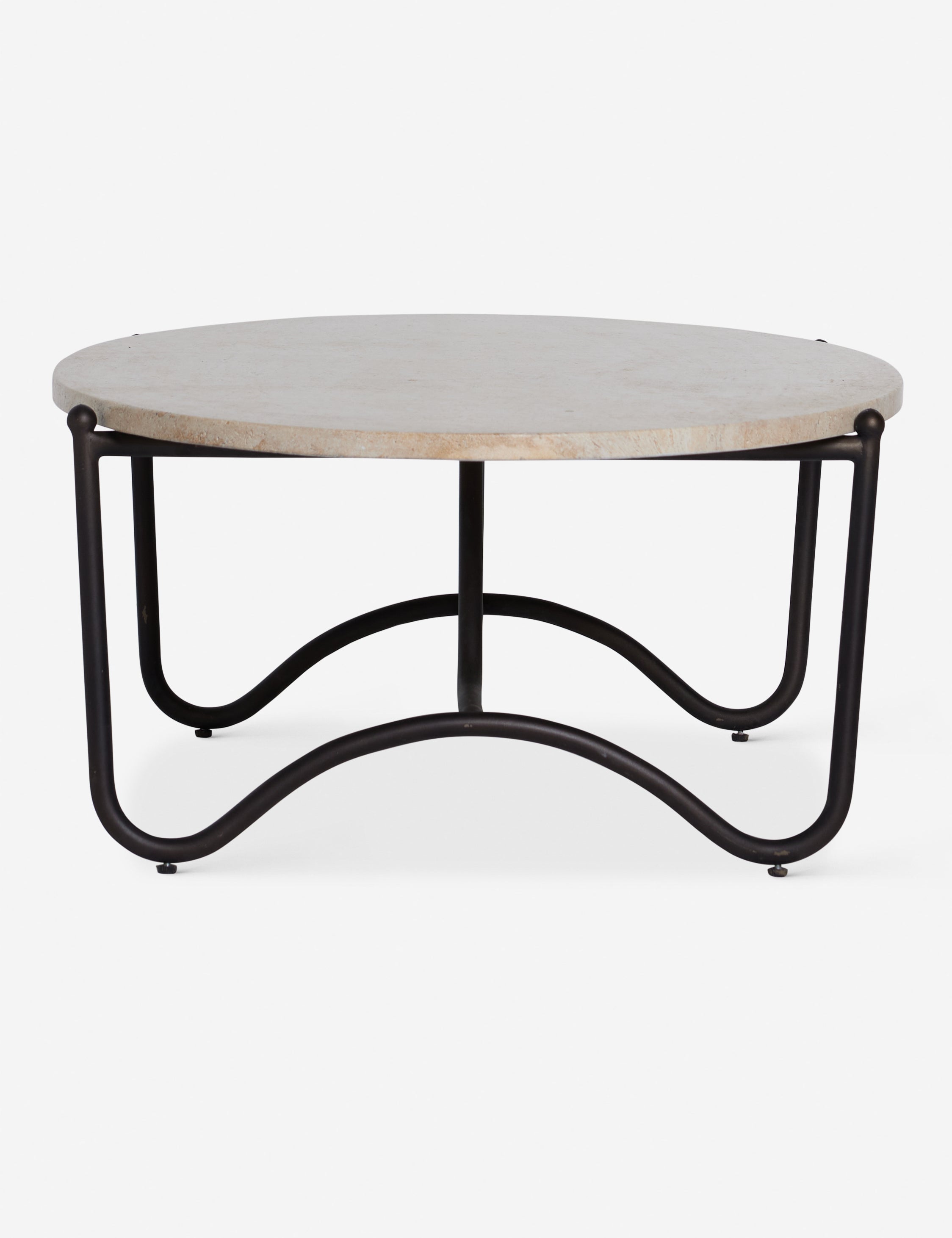 Lulu and Georgia Peggy Outdoor Oval Coffee Table by Sarah Sherman Samuel - view 5
