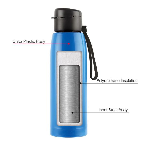 Cello Puro Steel-X Cooper 600 Water Bottle, 630ml - view 7
