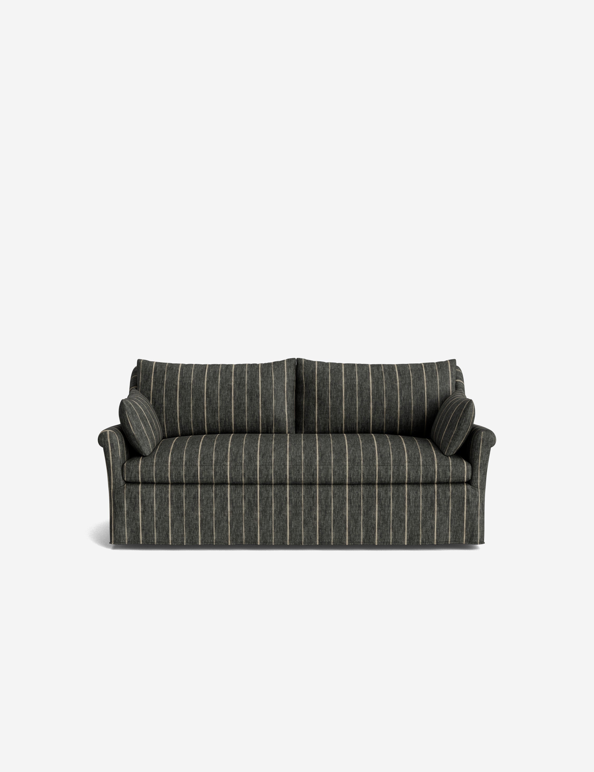 Lulu and Georgia Portola Rolled Arm Slipcover Sofa - view 94
