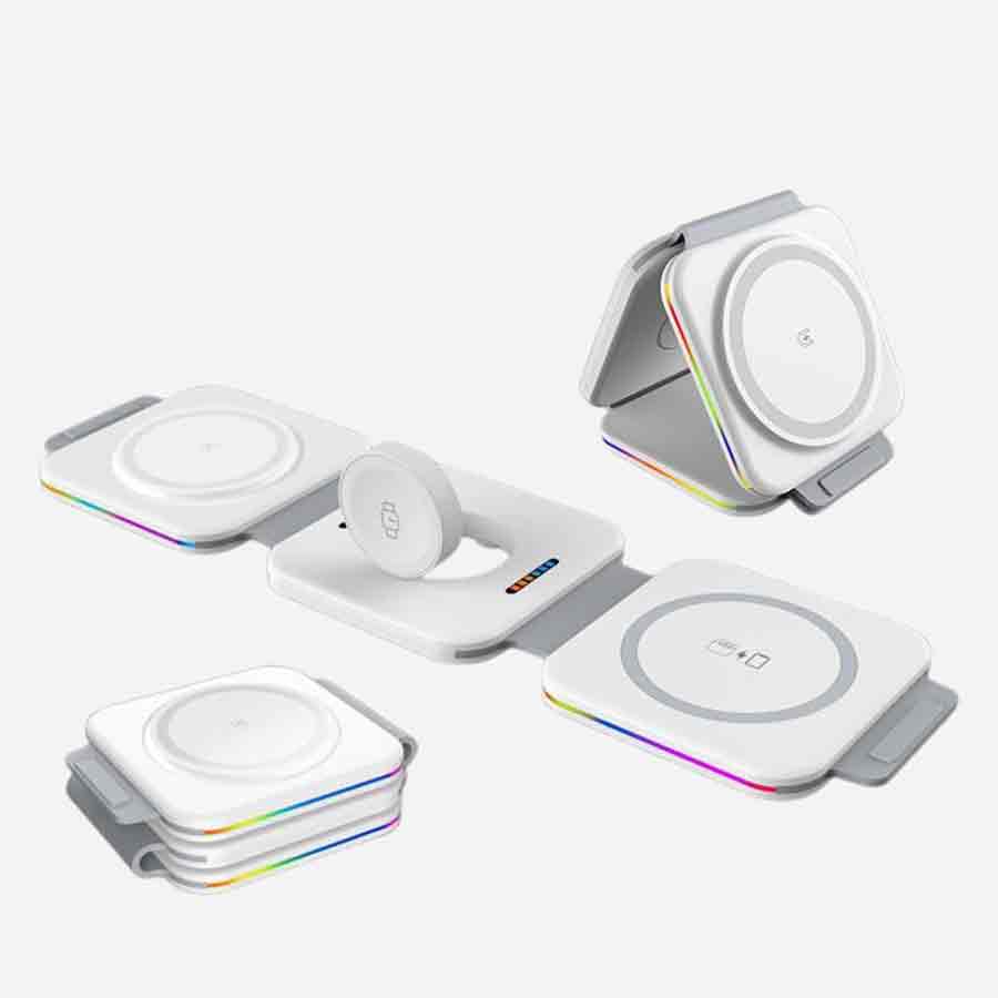 BlackTree 3-in-1 Foldable Magnetic Wireless Charger - view 3