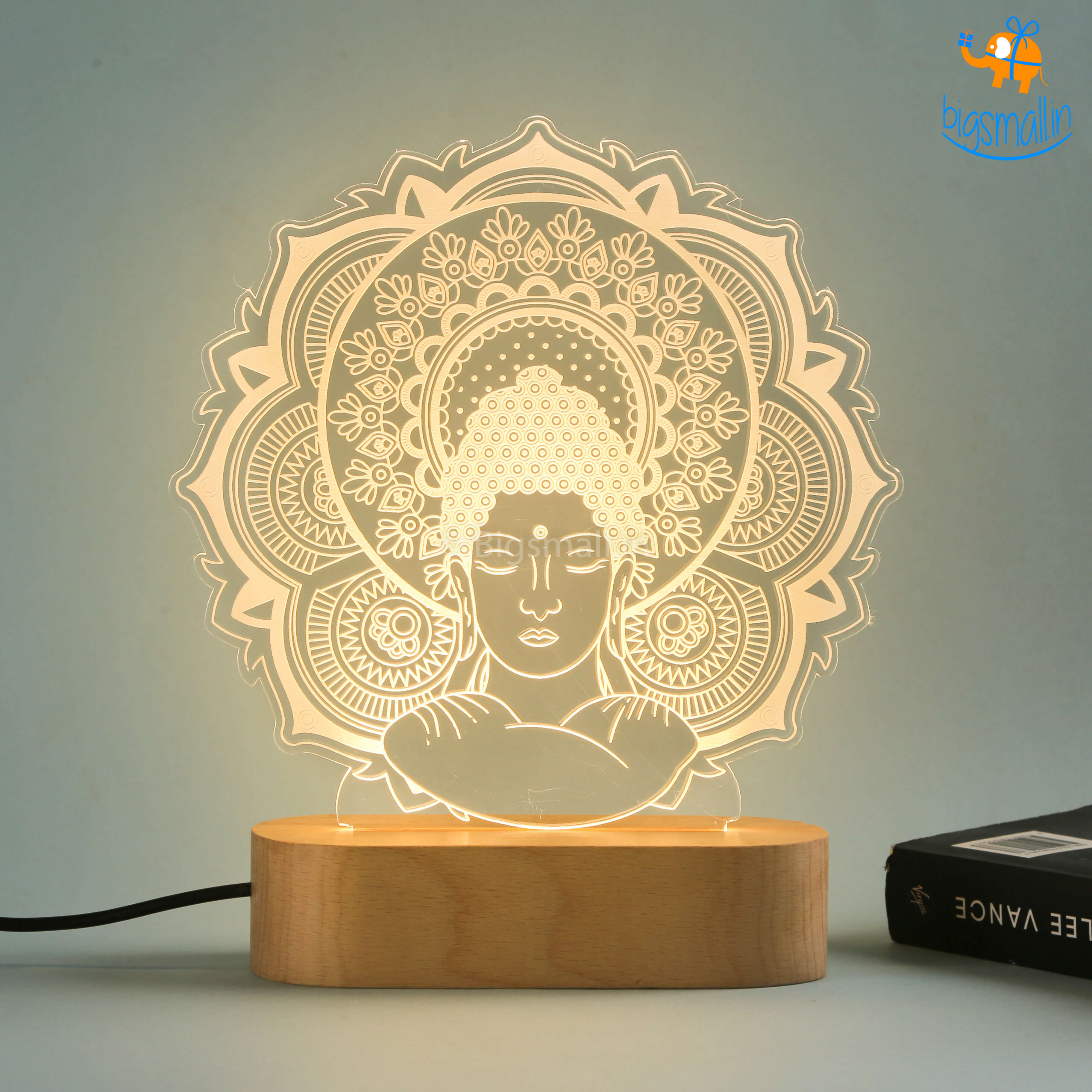 India Vibes Buddha Hologram Lamp - view 4