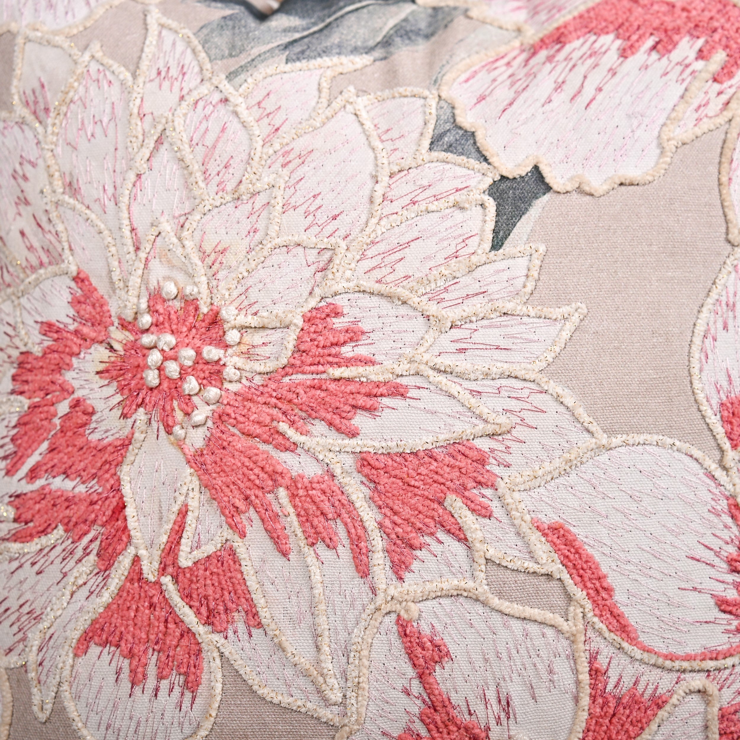 Nestasia Flowers Of Eden Cotton Cushion Cover 40x40 cm - view 3