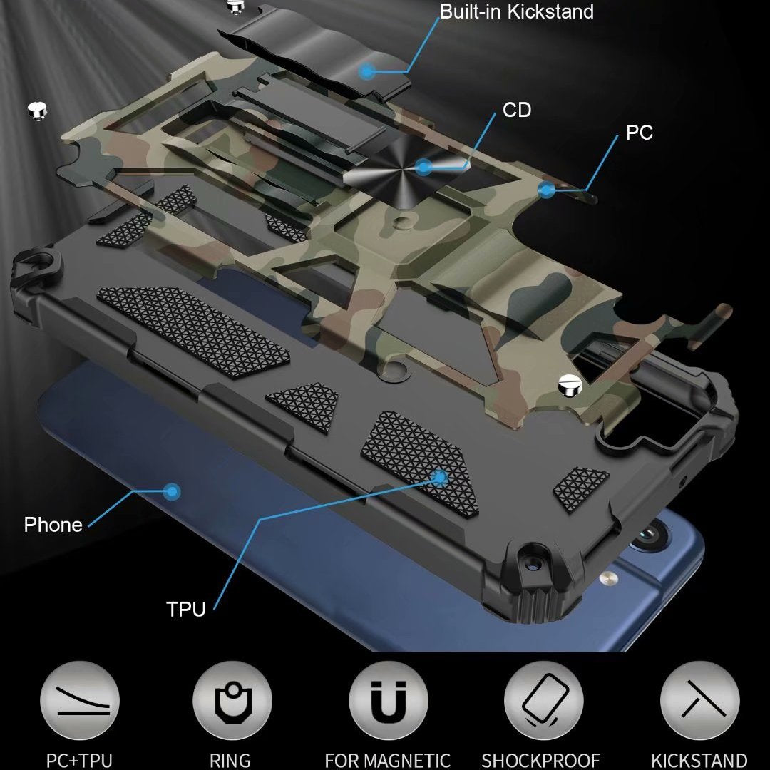 Million Cases Robust Military Impact Armor Kickstand Case - Samsung - view 8