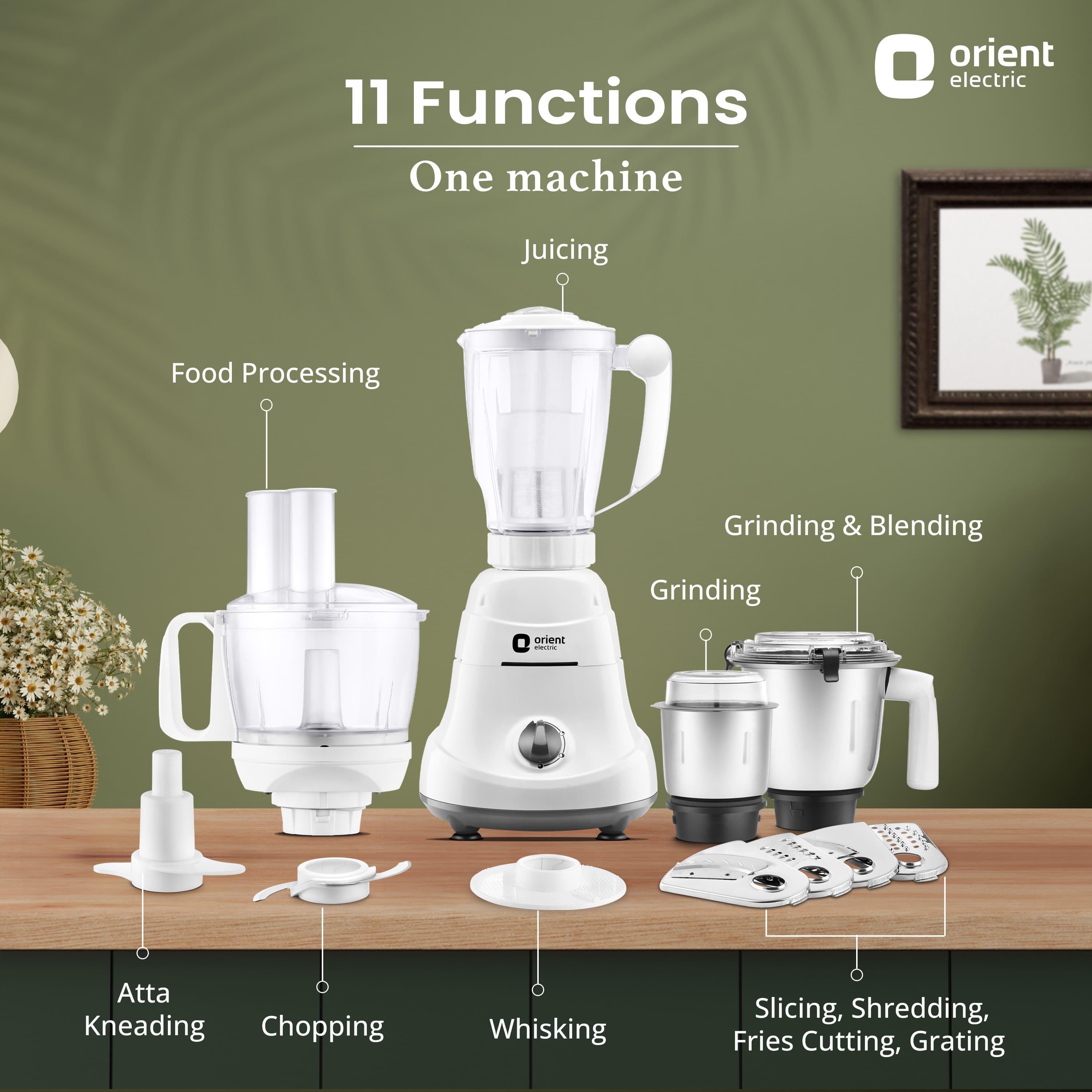 Orient Electric Chefspecial Kitchen Genie Food Processor - view 3