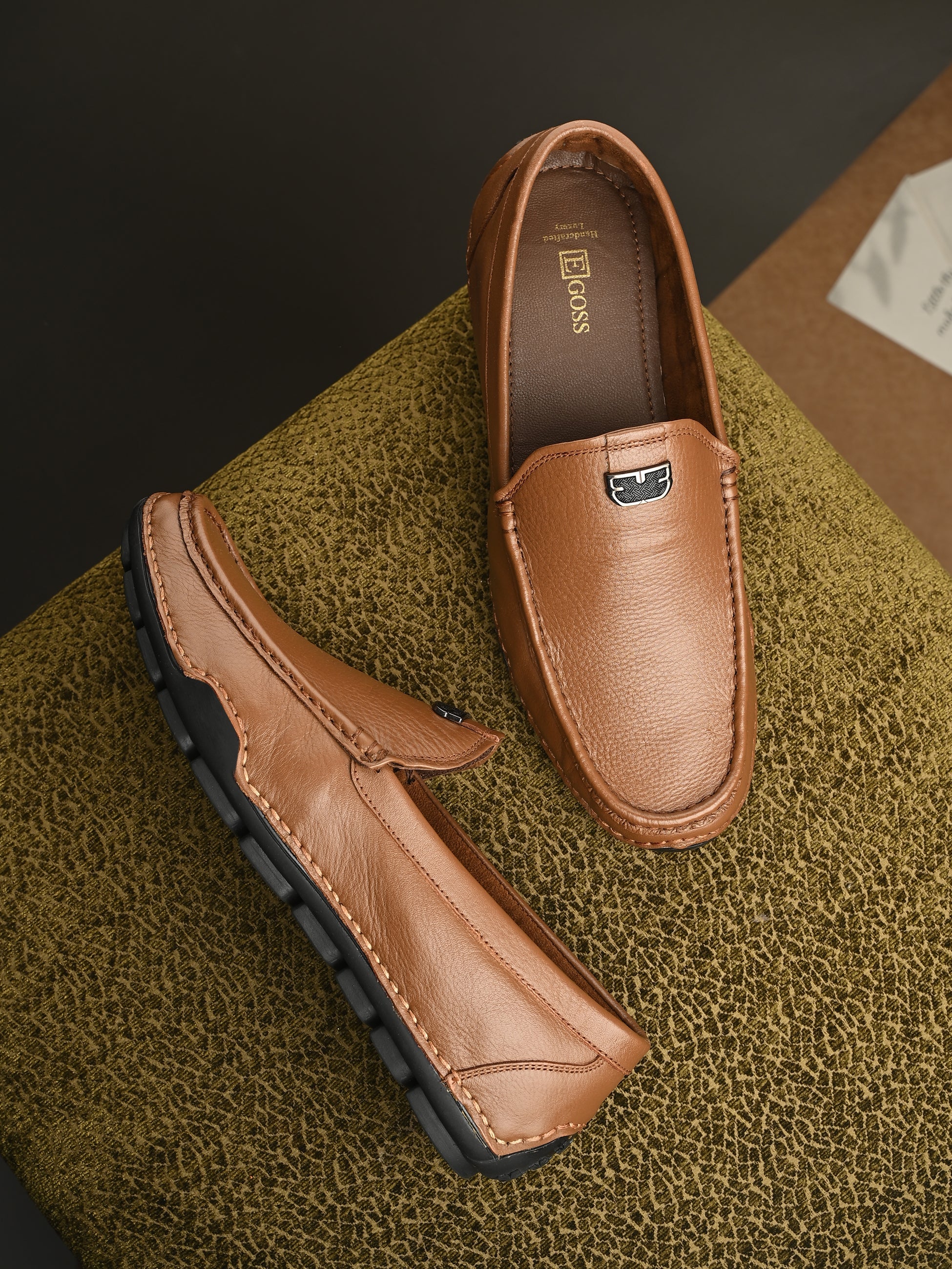 Egoss Shoes Egoss Casual Leather Loafers For Men - view 2