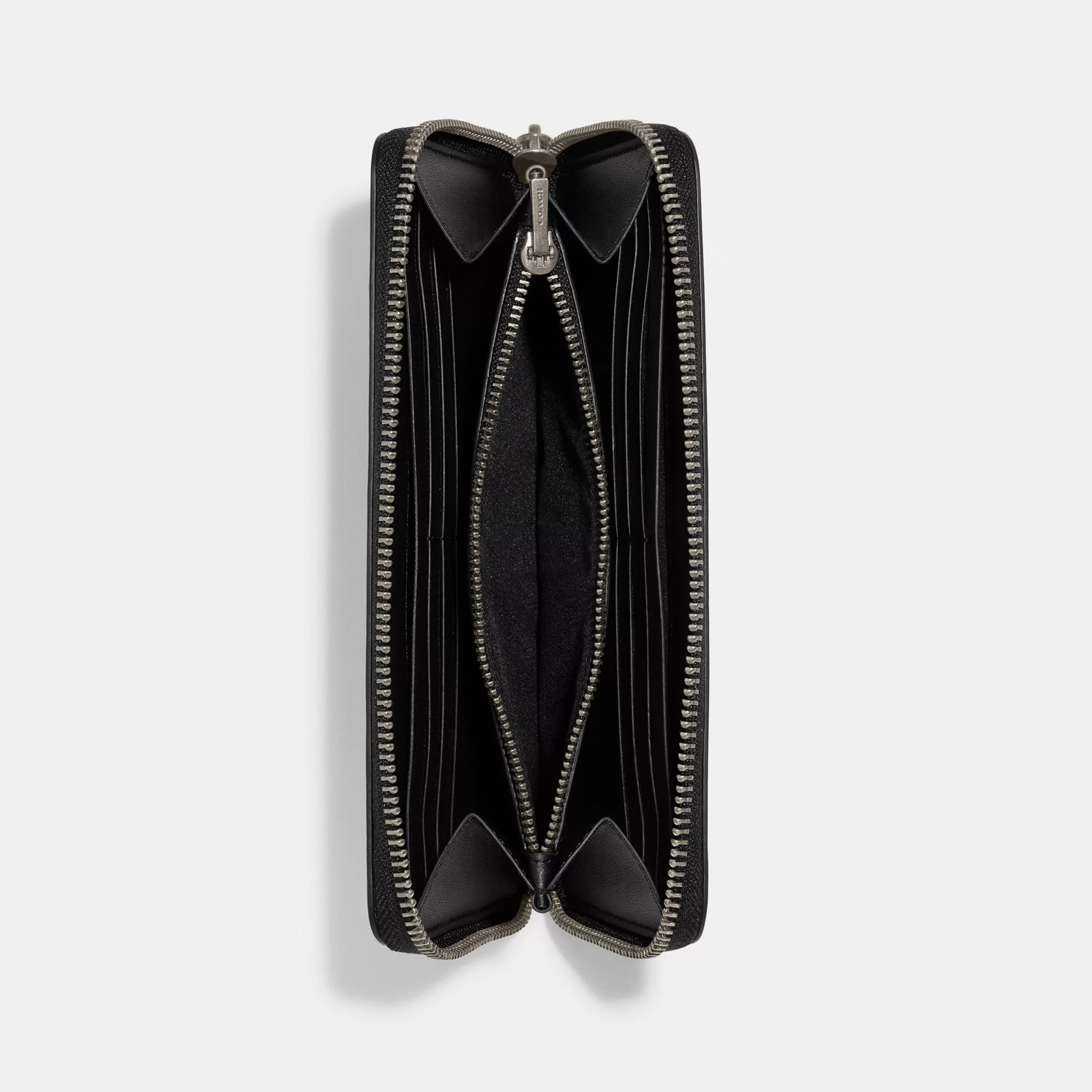 Coach Accordion Wallet In Signature Leather - view 2