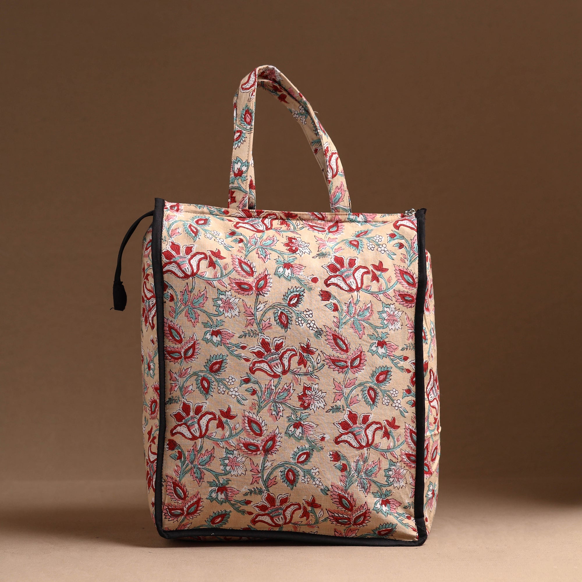 NOORI BAZAR Beige - Handcrafted Cotton Shopping Bag 16 - view 3