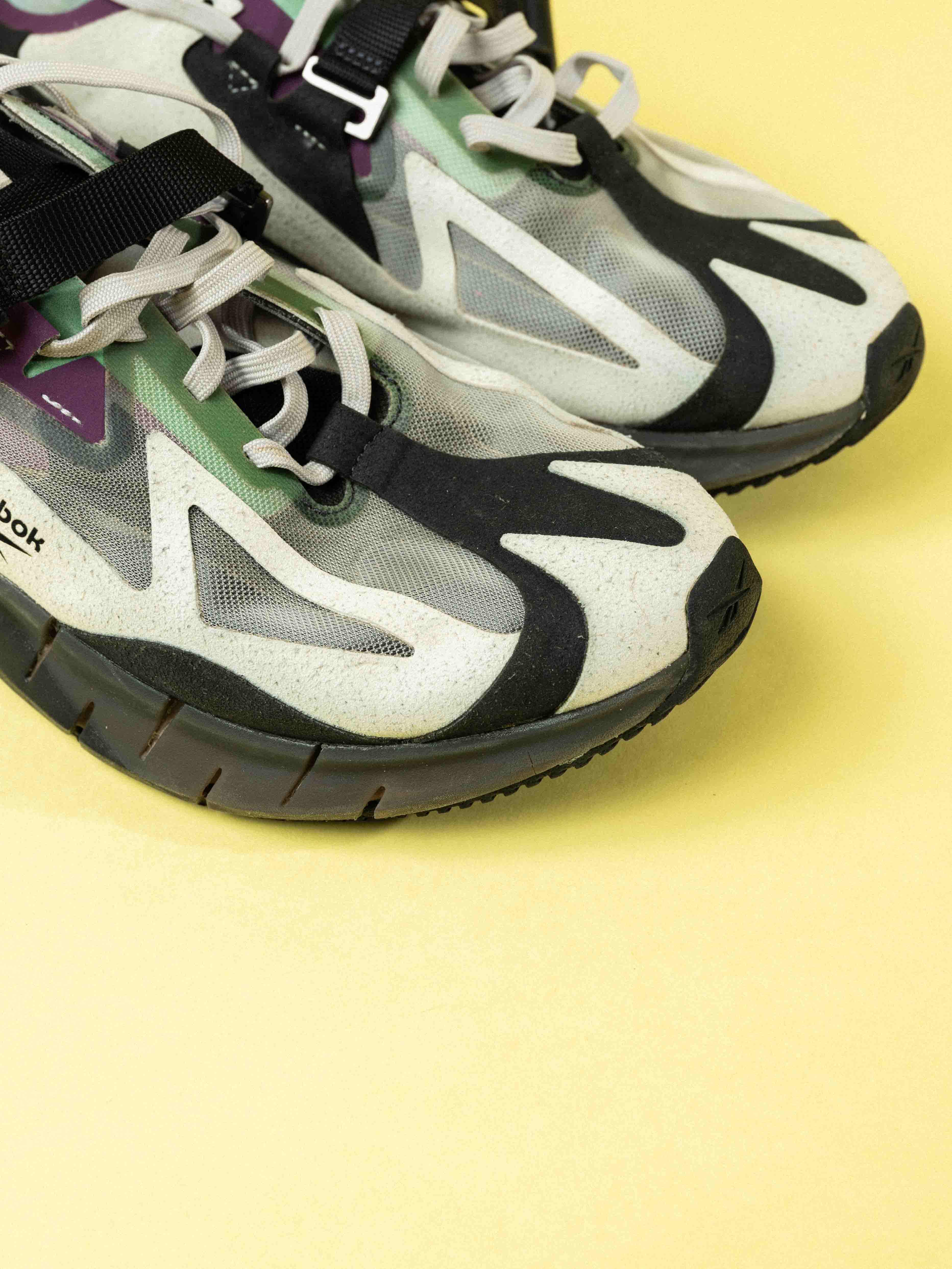 Reebok Zig Kinetica Concept_Type1 Sand Stone/ Black/ Emerald - view 3