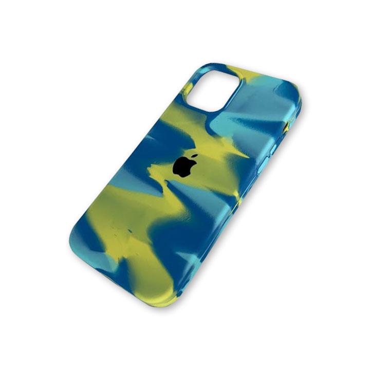 KShop iPhone 12 Mini Water Silicone Case - Moonstone Yellow - view 4