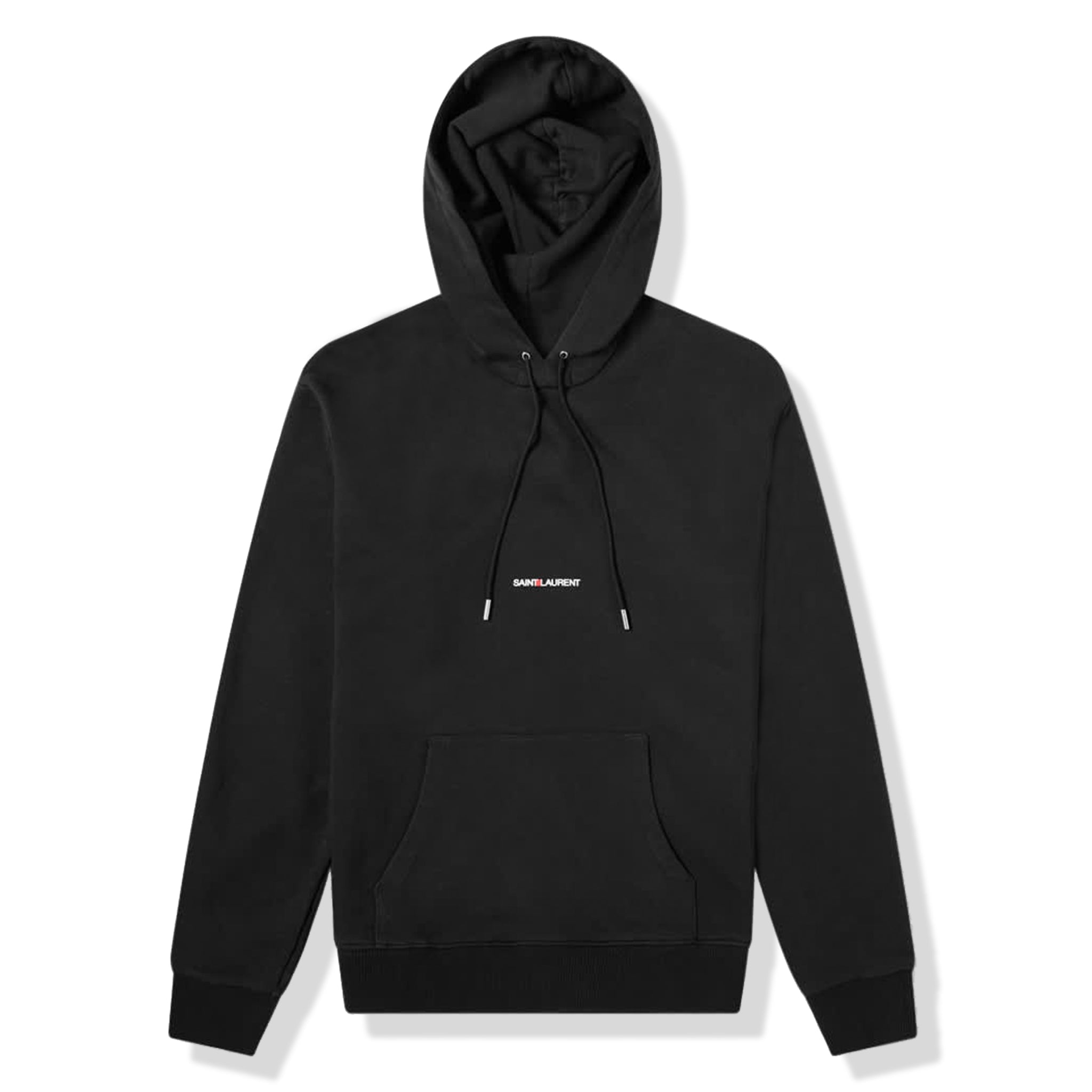 Saint Laurent Archive Logo Hoodie – Black