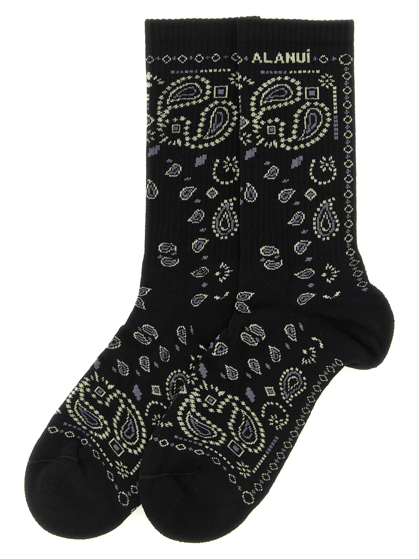 Alanui Bandana Socks - view 2