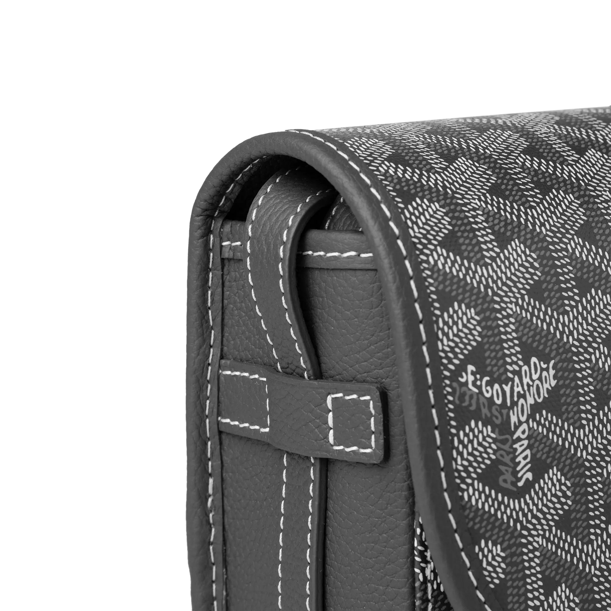 Goyard Goyardine Belvedere II Grey PM Messenger Bag - view 4