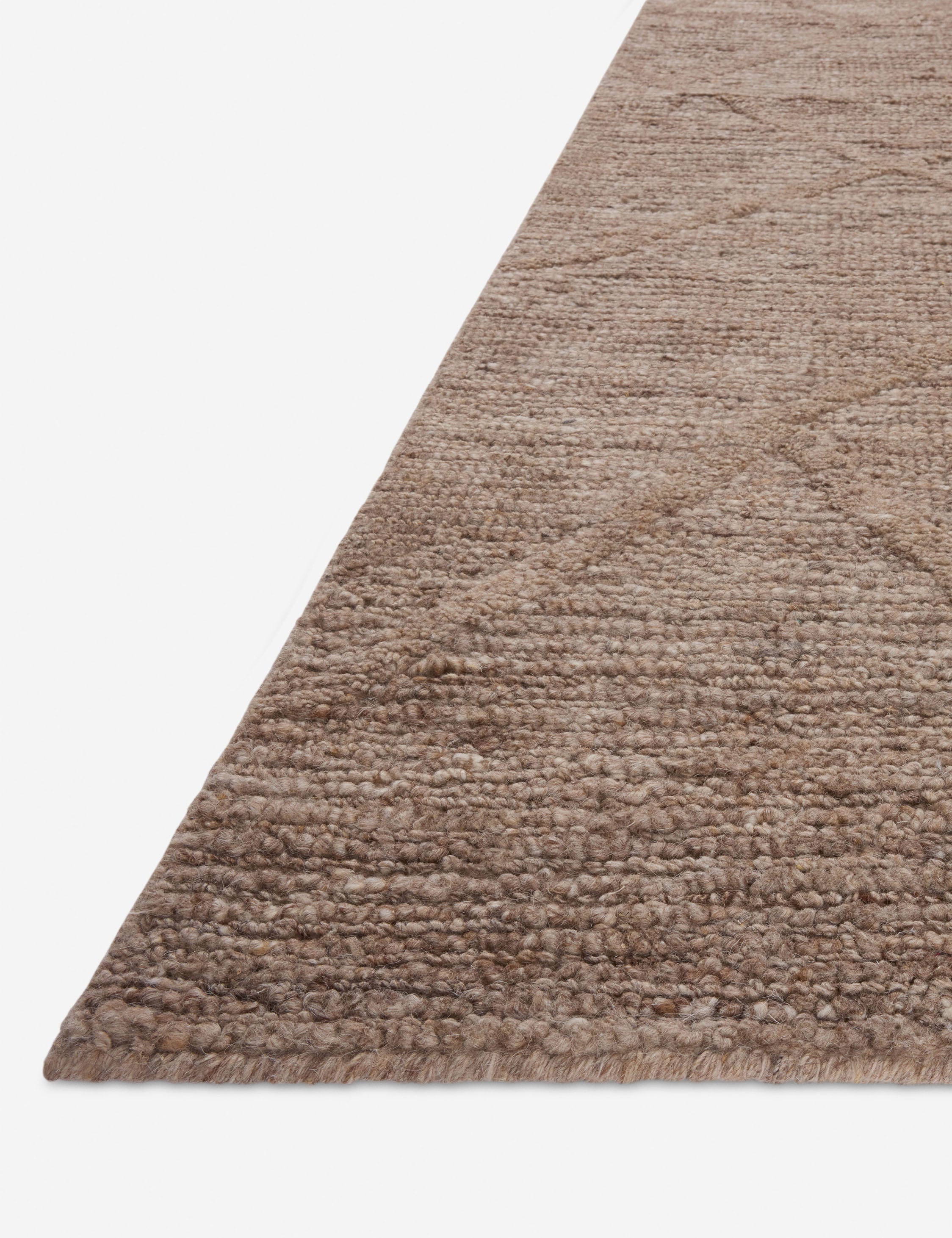 Lulu and Georgia Behren Wool Rug – Mocha - view 2