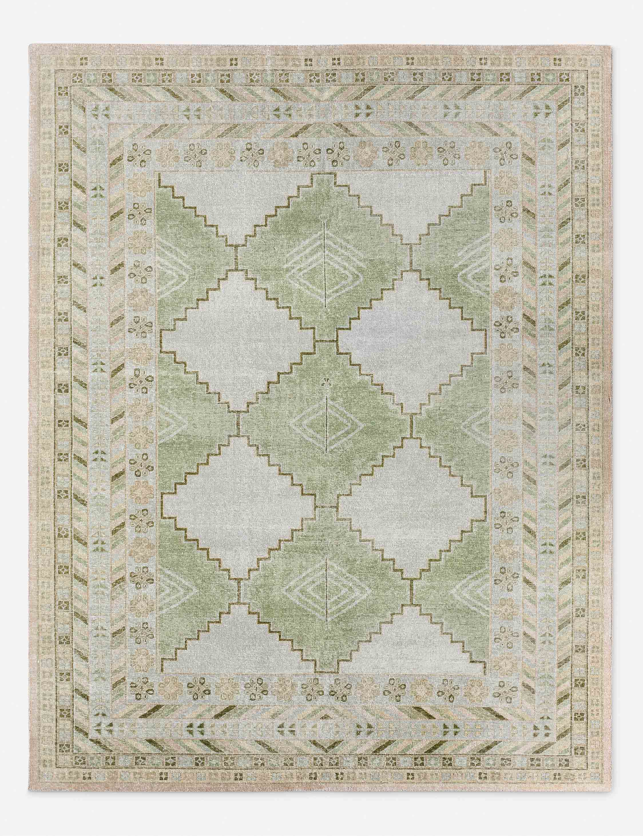 Lulu and Georgia Tupelo Hand-Knotted Wool Rug - view 2