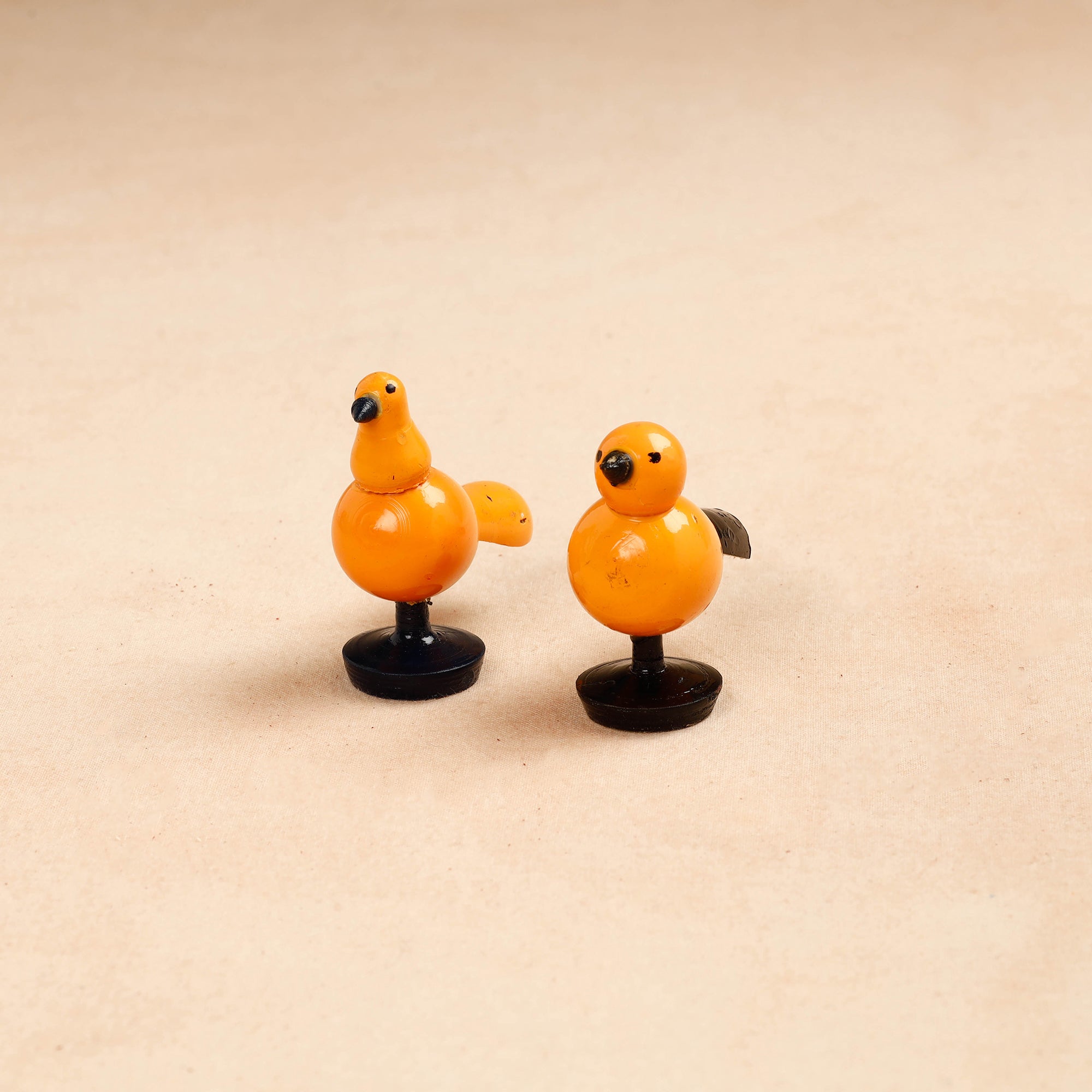 ITOKRI CRAFTS INITIATIVE Baby Birds - Etikoppaka Handcrafted Wooden Decor Item - view 2