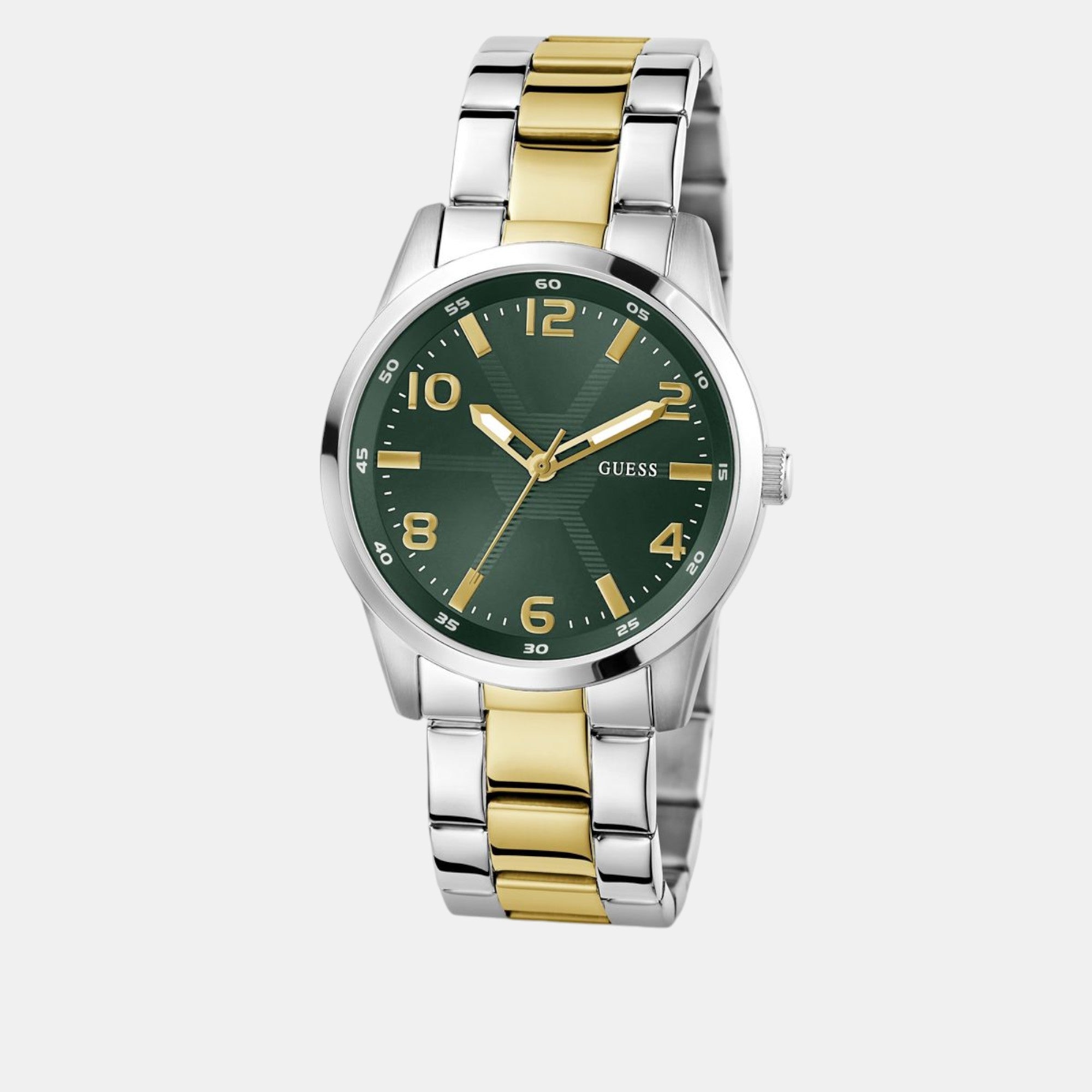 Guess Sport Men Quartz Green Dial Analog Stainless Steel Watch GW0804G4 - view 2
