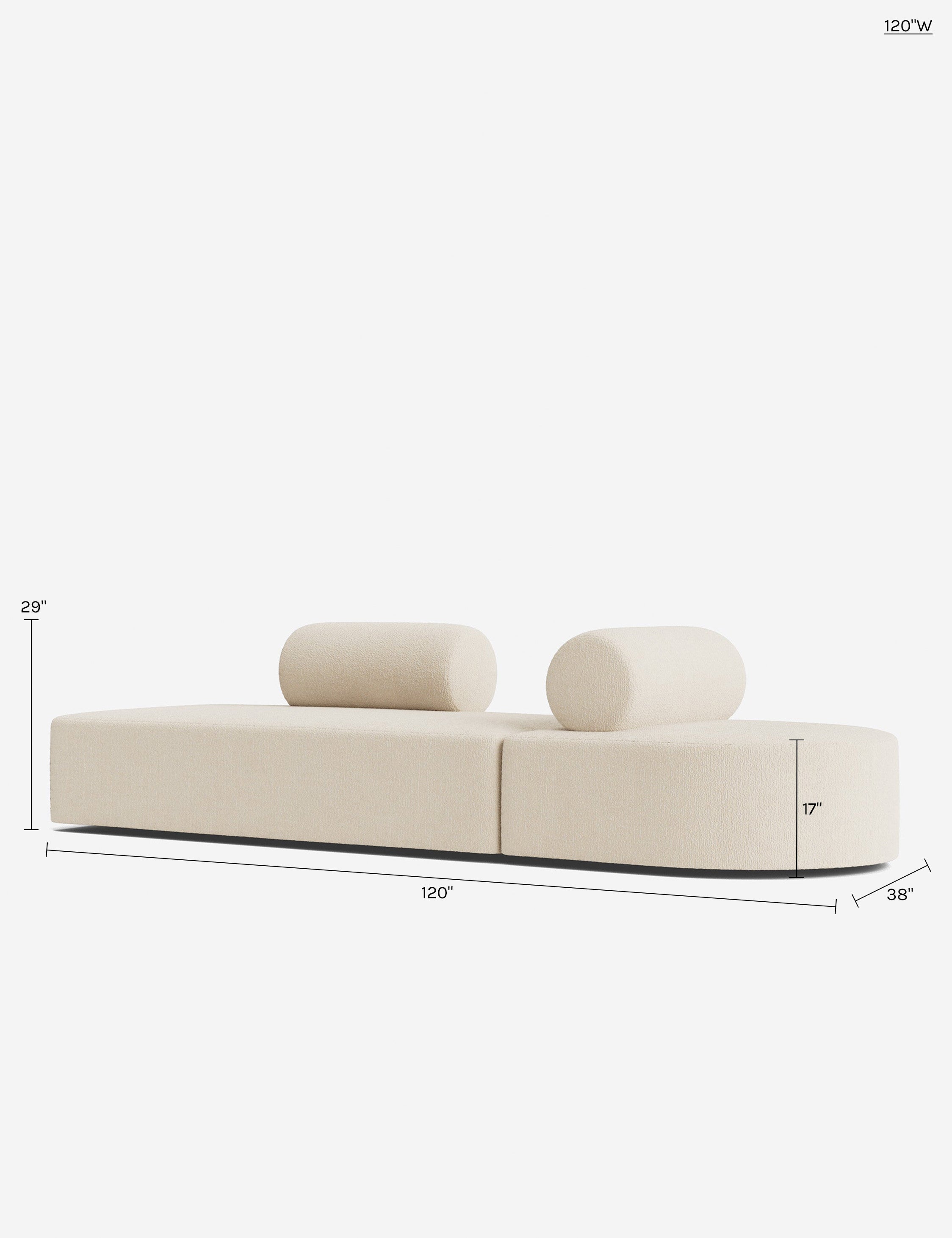 Lulu and Georgia Sloman Modular 2-Piece Chaise - view 165