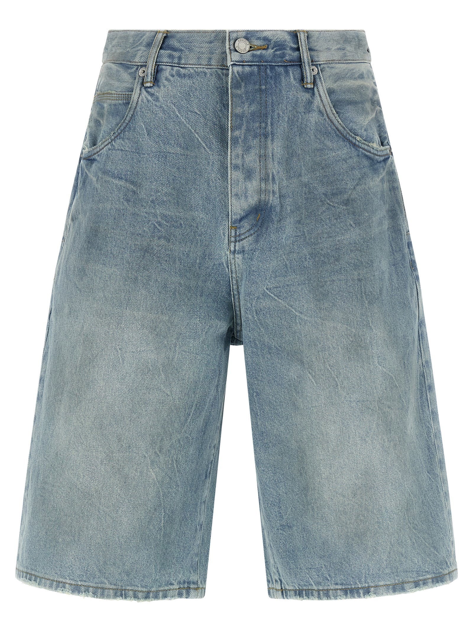 Purple P070 Vintage Dust Bowl Bermuda Shorts – 100% cotton
