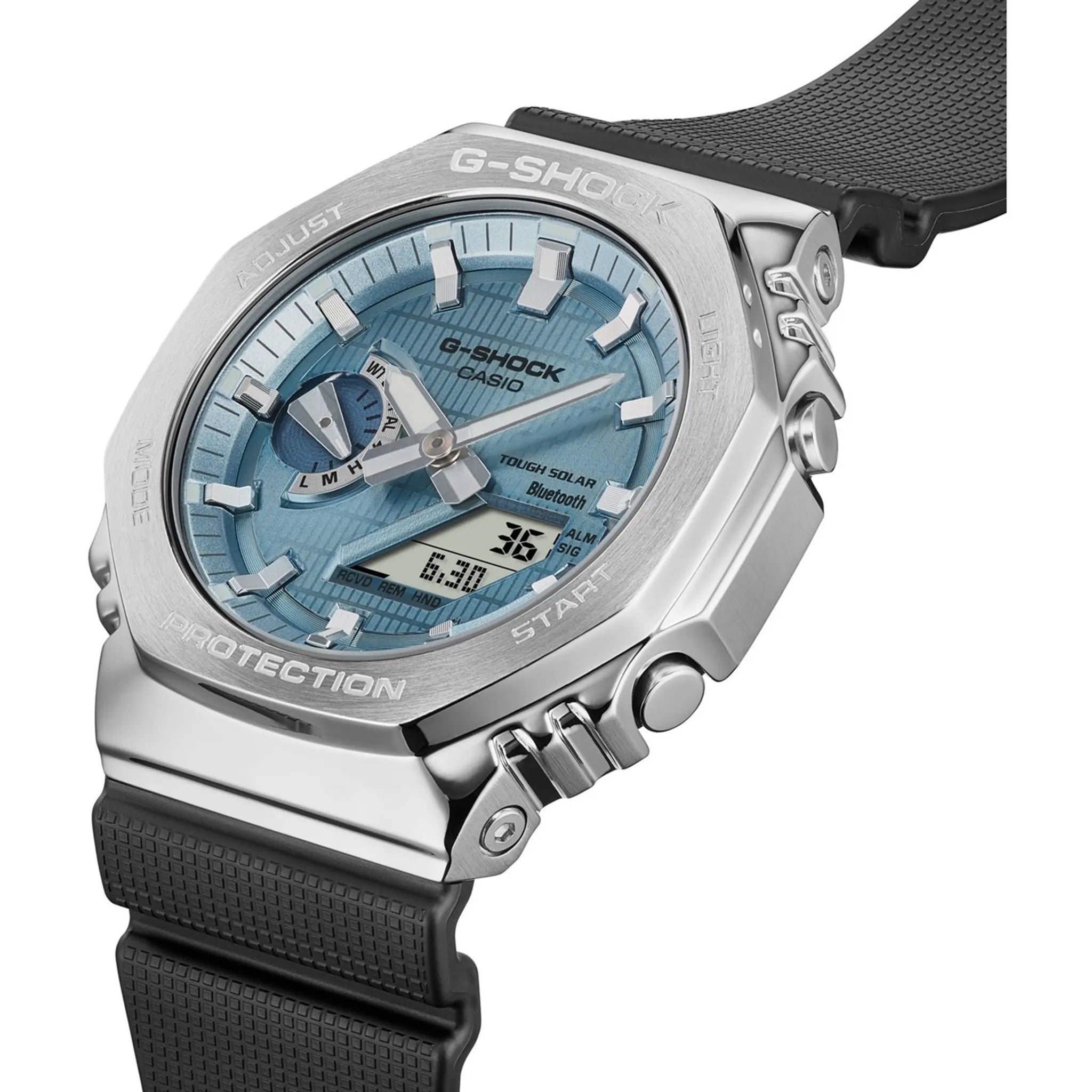 G-Shock Casio GBM-2100A-1A2ER Sky Blue Silver - view 2