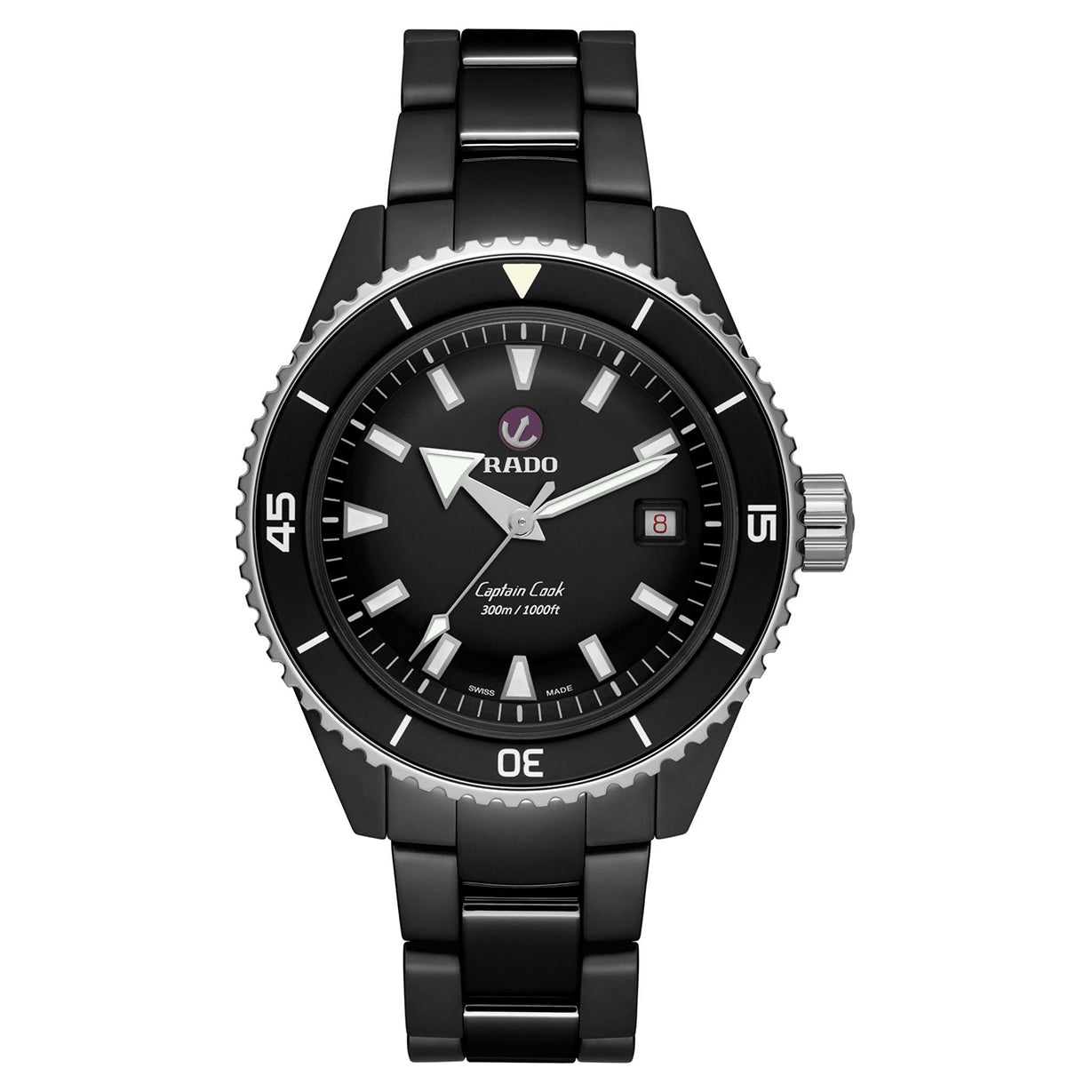 Rado Captain Cook Black Dial Men 43mm - view 4