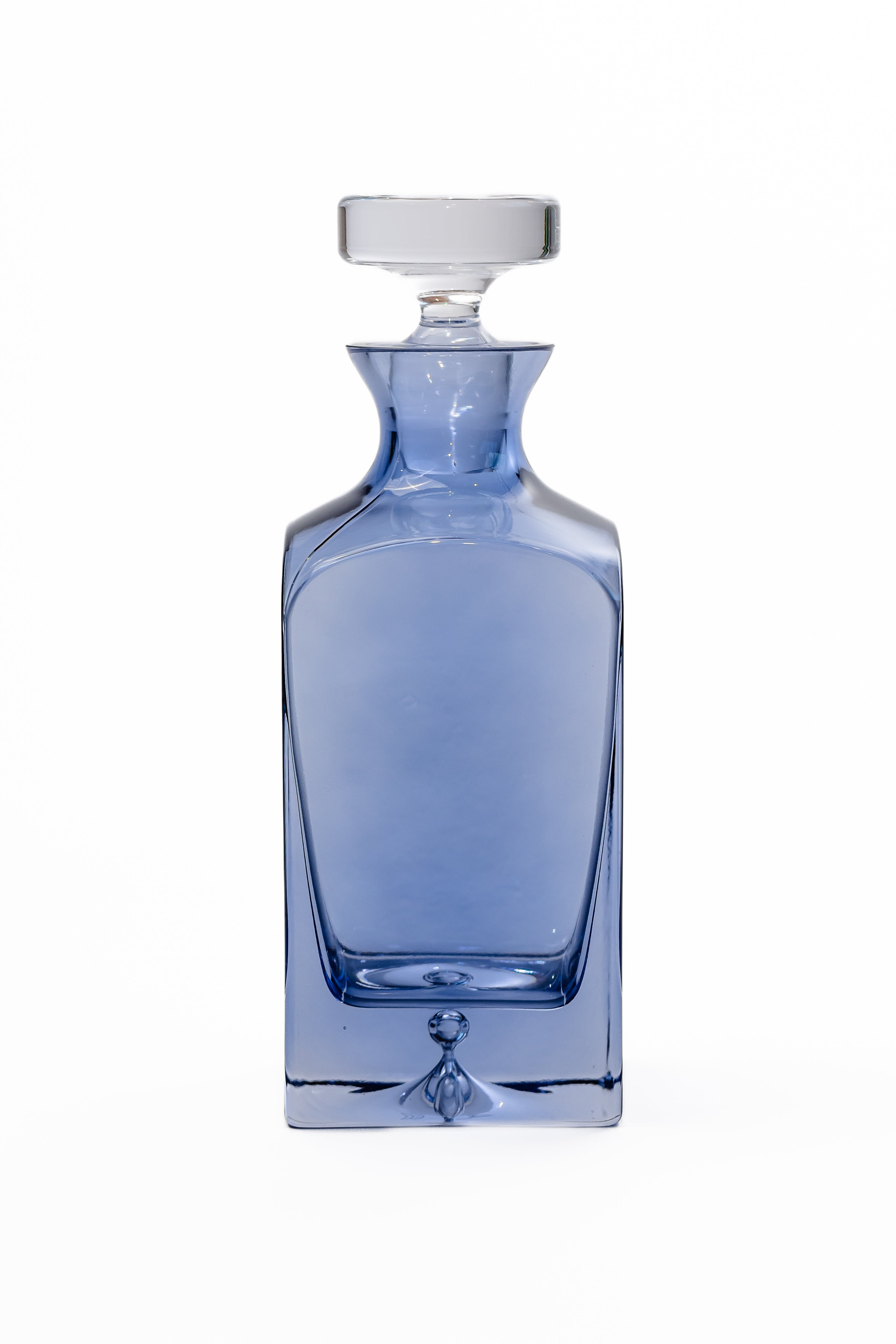 Estelle Colored Glass Estelle Colored Decanter- Heritage {Cobalt Blue} - view 2