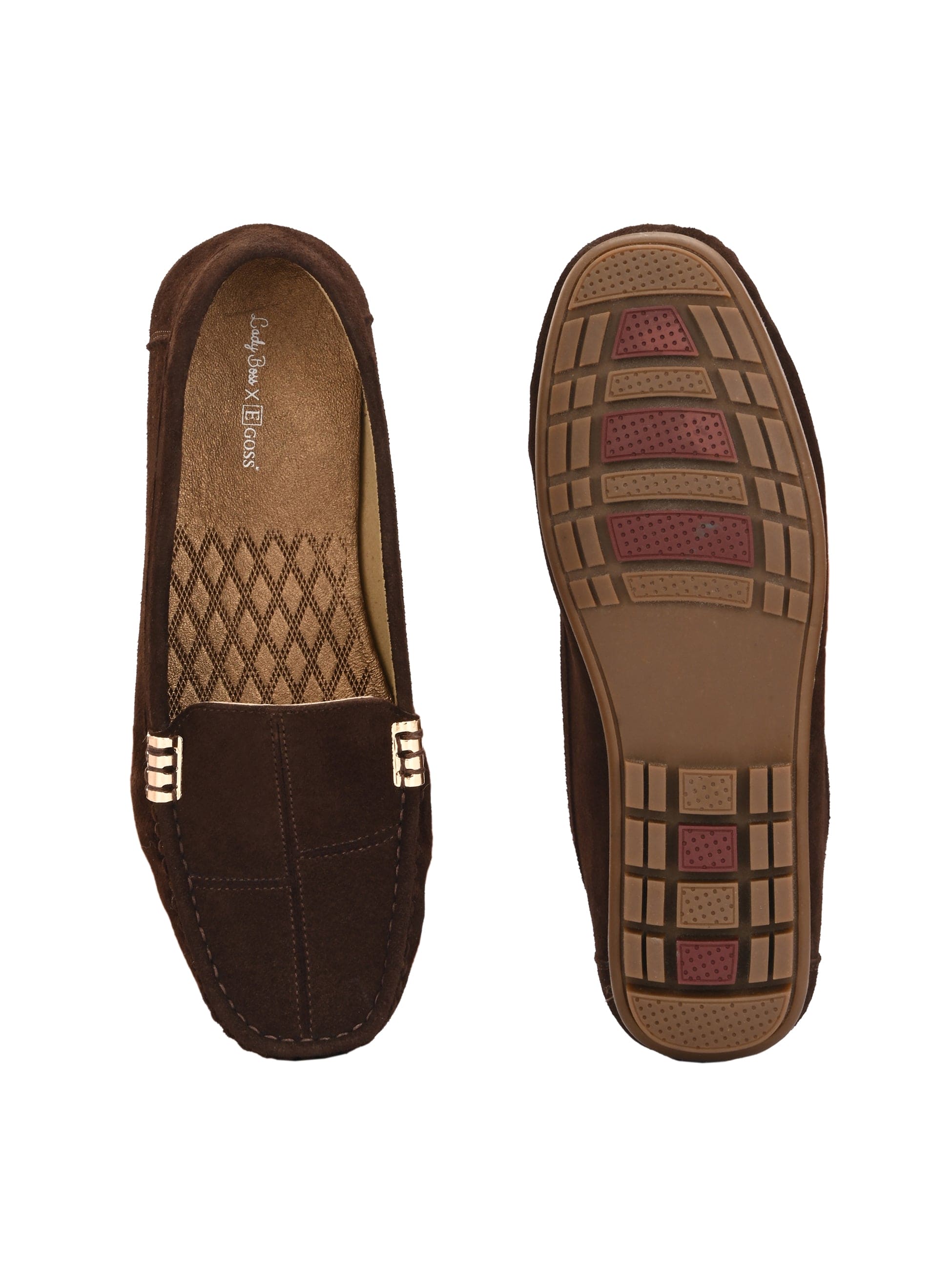 ladybossbyegoss Marbella Suede Loafers by Lady Boss - view 14