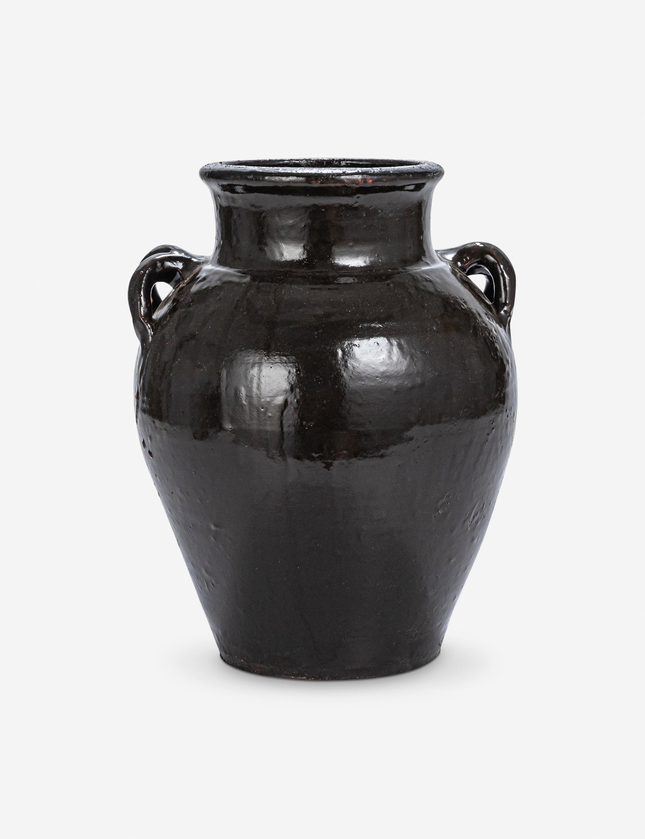 Lulu and Georgia Calypso Decorative Vase – Black