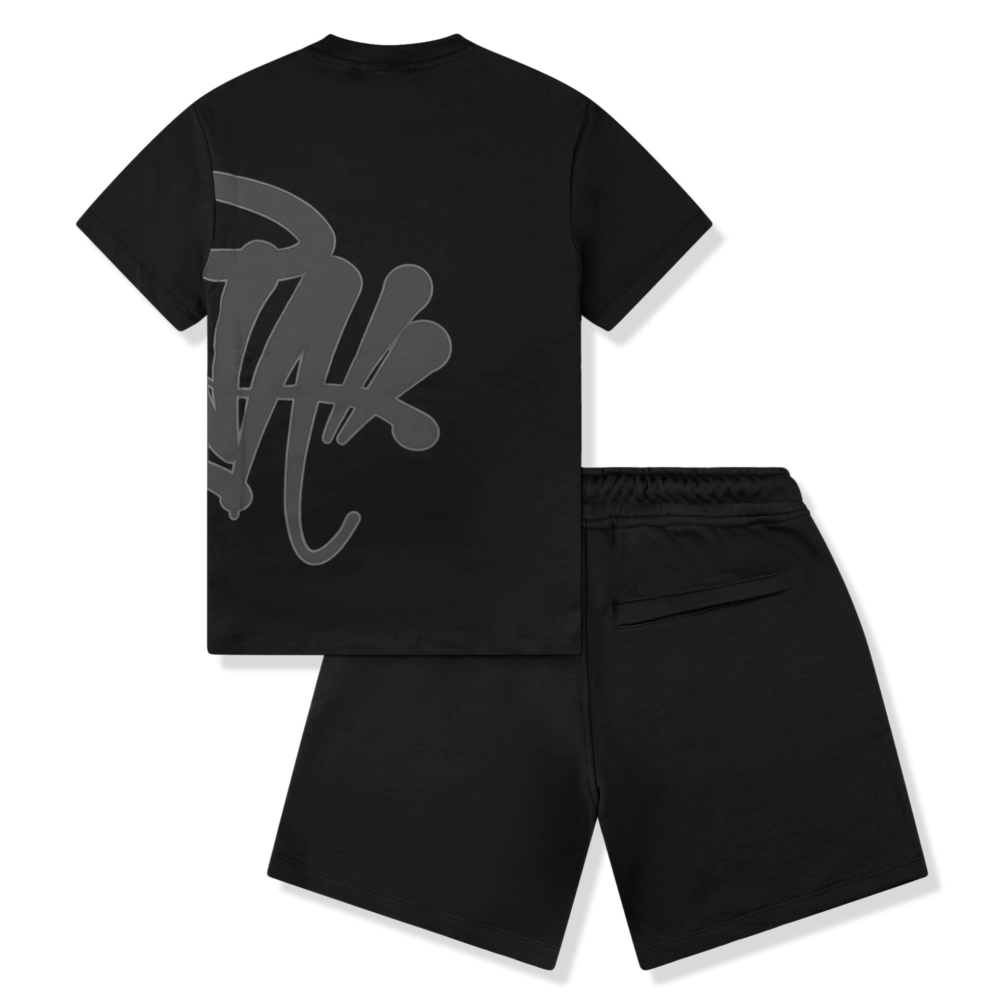 Syna World Logo Black T-Shirt & Shorts - view 2