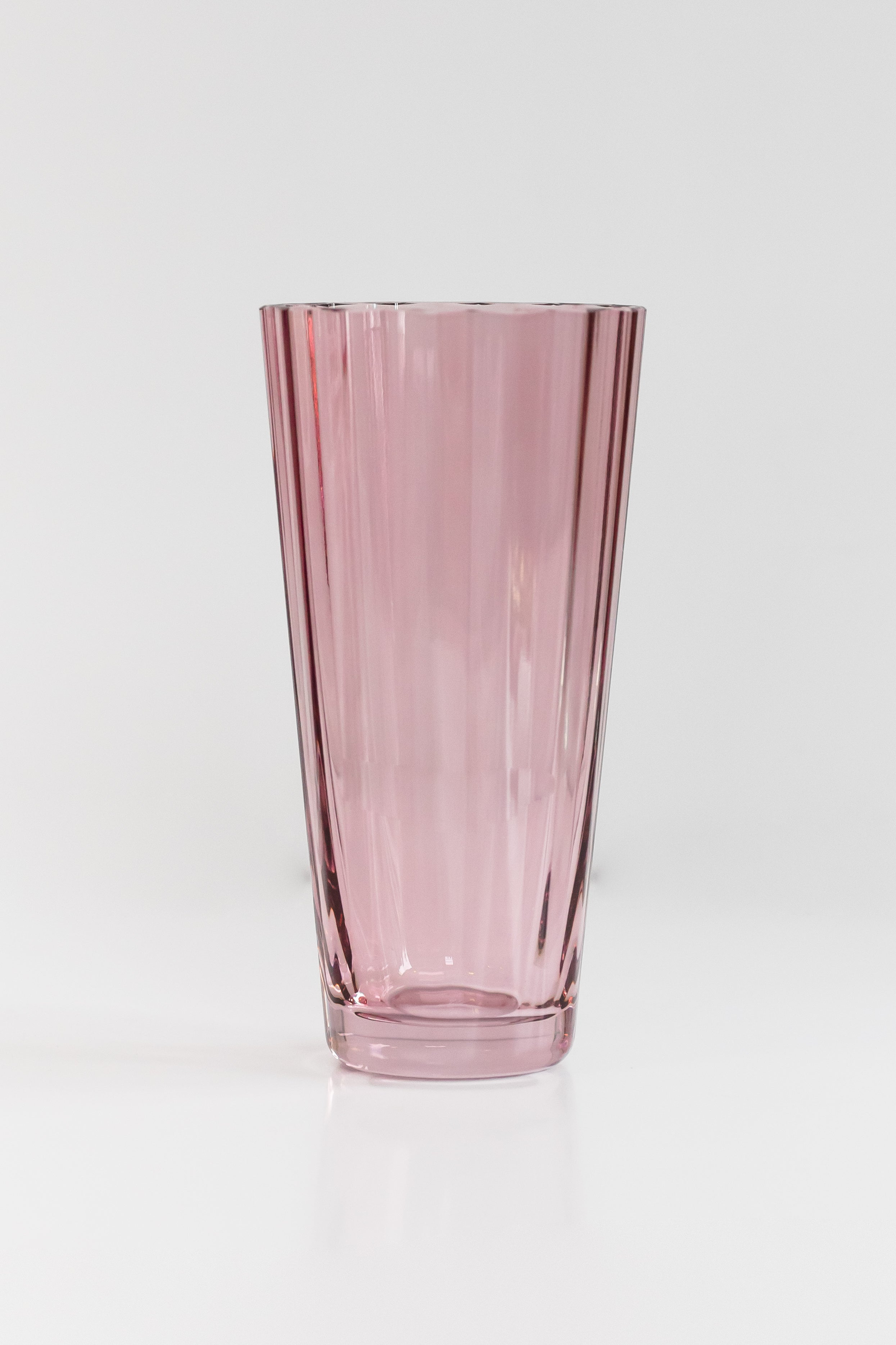 Estelle Colored Glass Estelle Colored Sunday High Balls - Set of 2 {Rose} - view 3