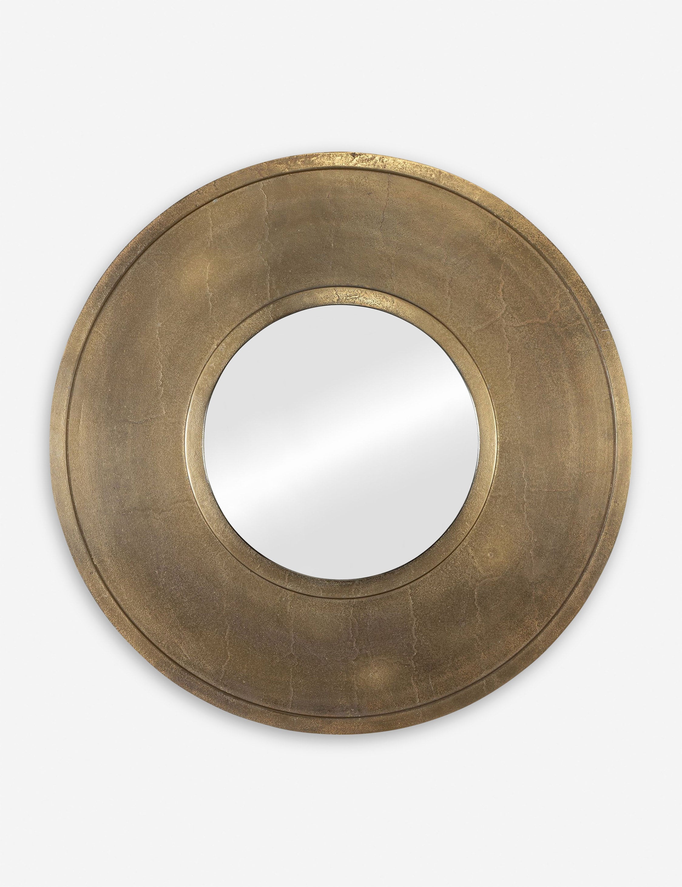 Lulu and Georgia Colman Round Mirror – Gold