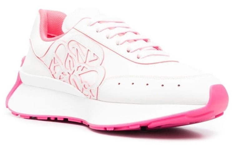 Alexander Mcqueen Sprint Runner White Fuchsia Pink (Women'S) - view 2