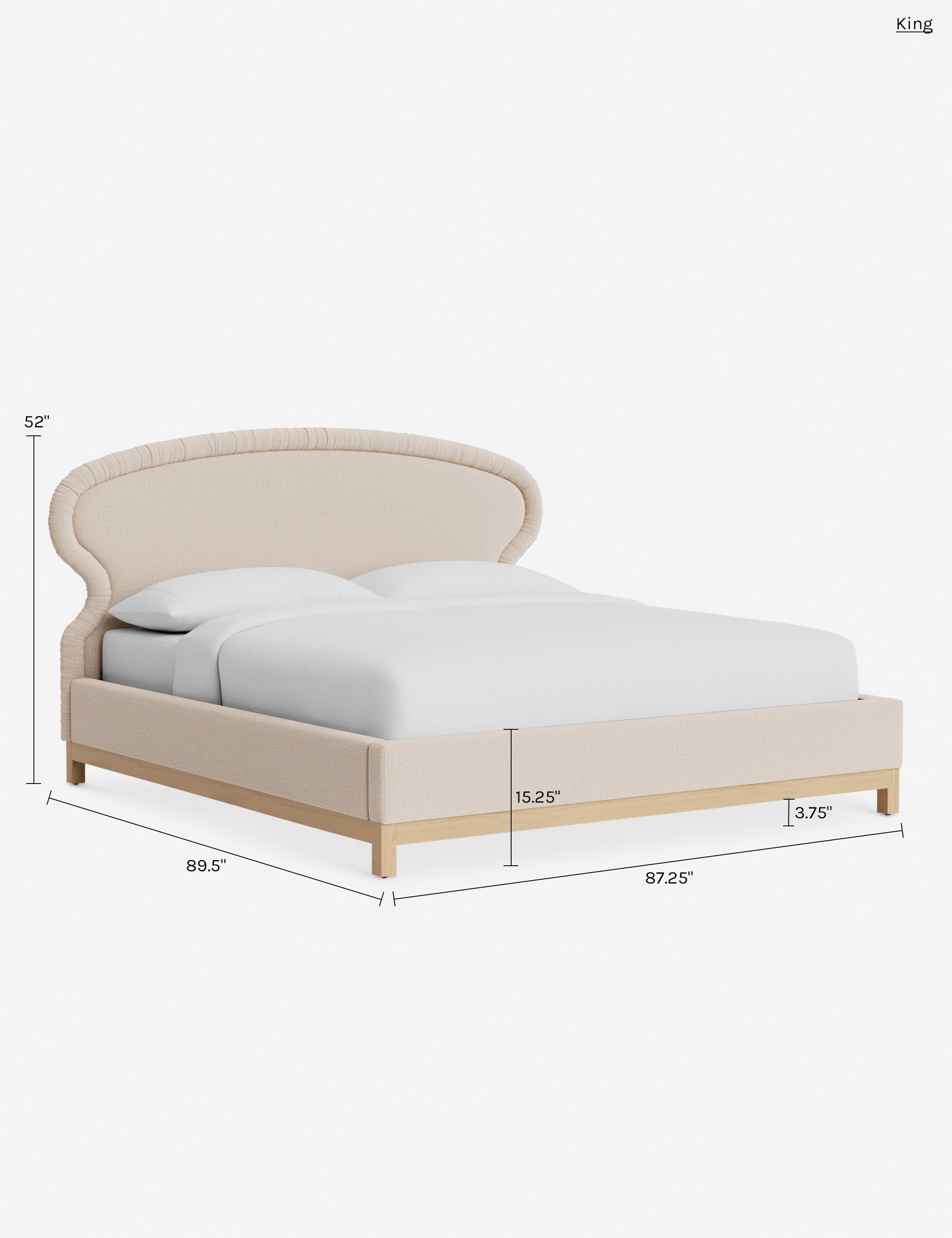 Lulu and Georgia Morecambe Platform Bed by Ginny Macdonald - view 237